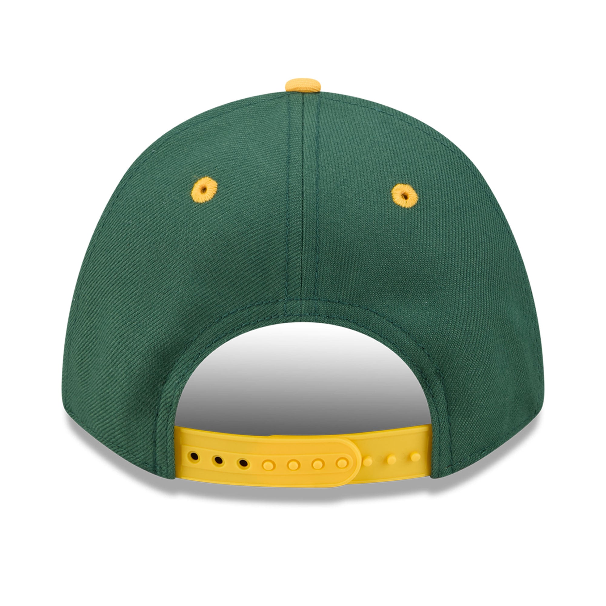 Casquette ajustable New Era Green Green Bay Packers Arch 9FORTY A-Frame M-Crown pour enfants d'âge préscolaire