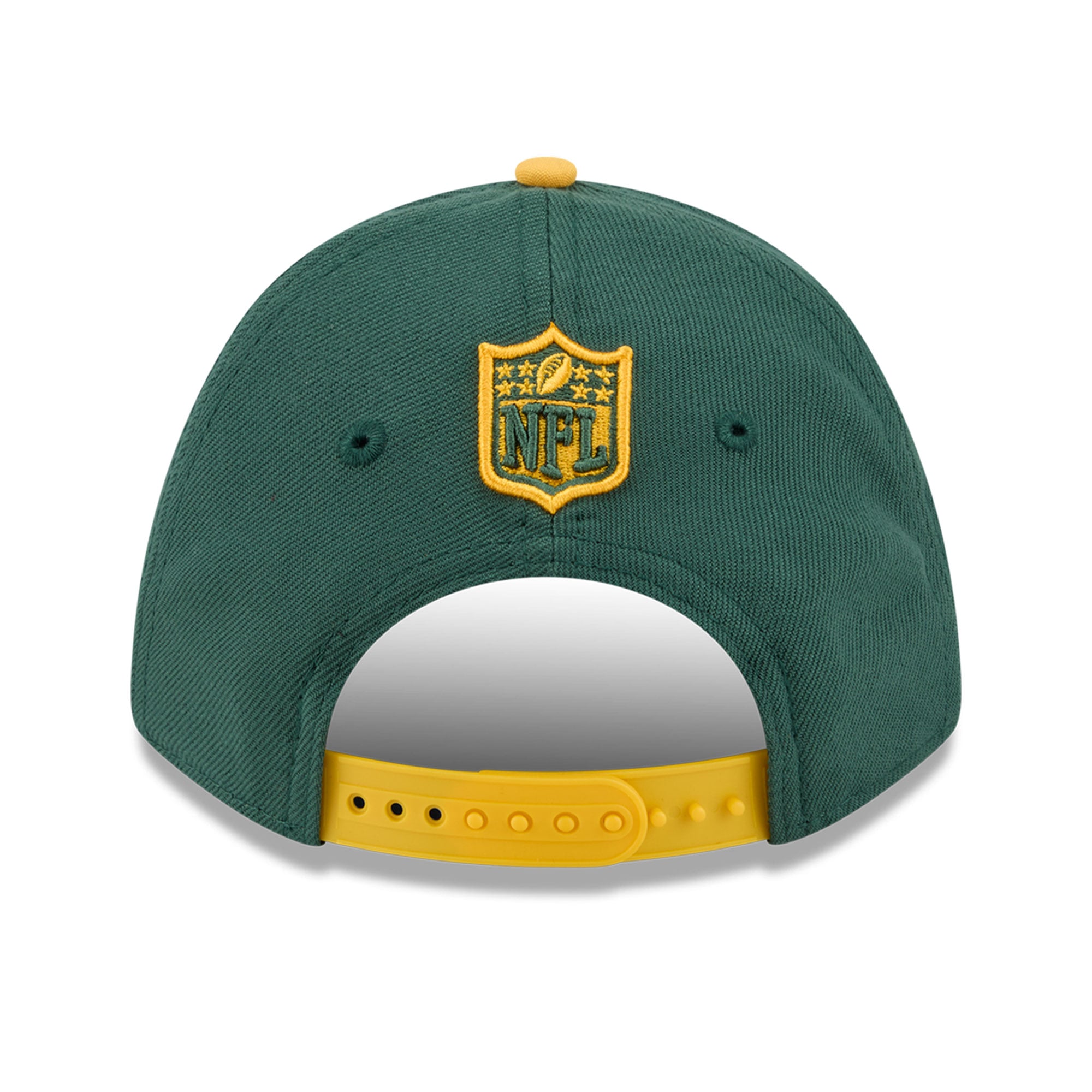 Casquette ajustable New Era verte Green Bay Packers 9FORTY M-Crown A-Frame pour enfants d'âge préscolaire