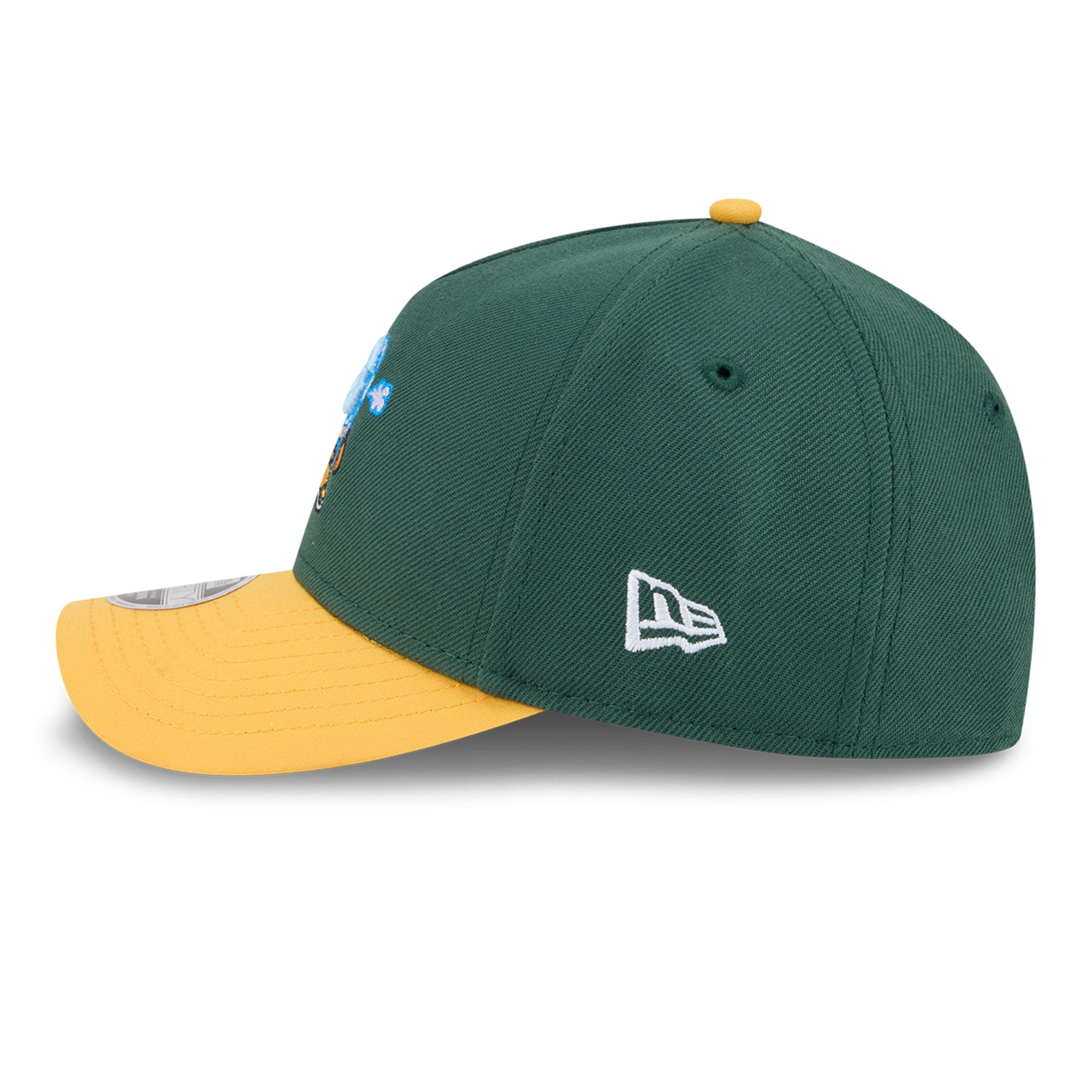 Casquette ajustable New Era verte Green Bay Packers 9FORTY M-Crown A-Frame pour enfants d'âge préscolaire