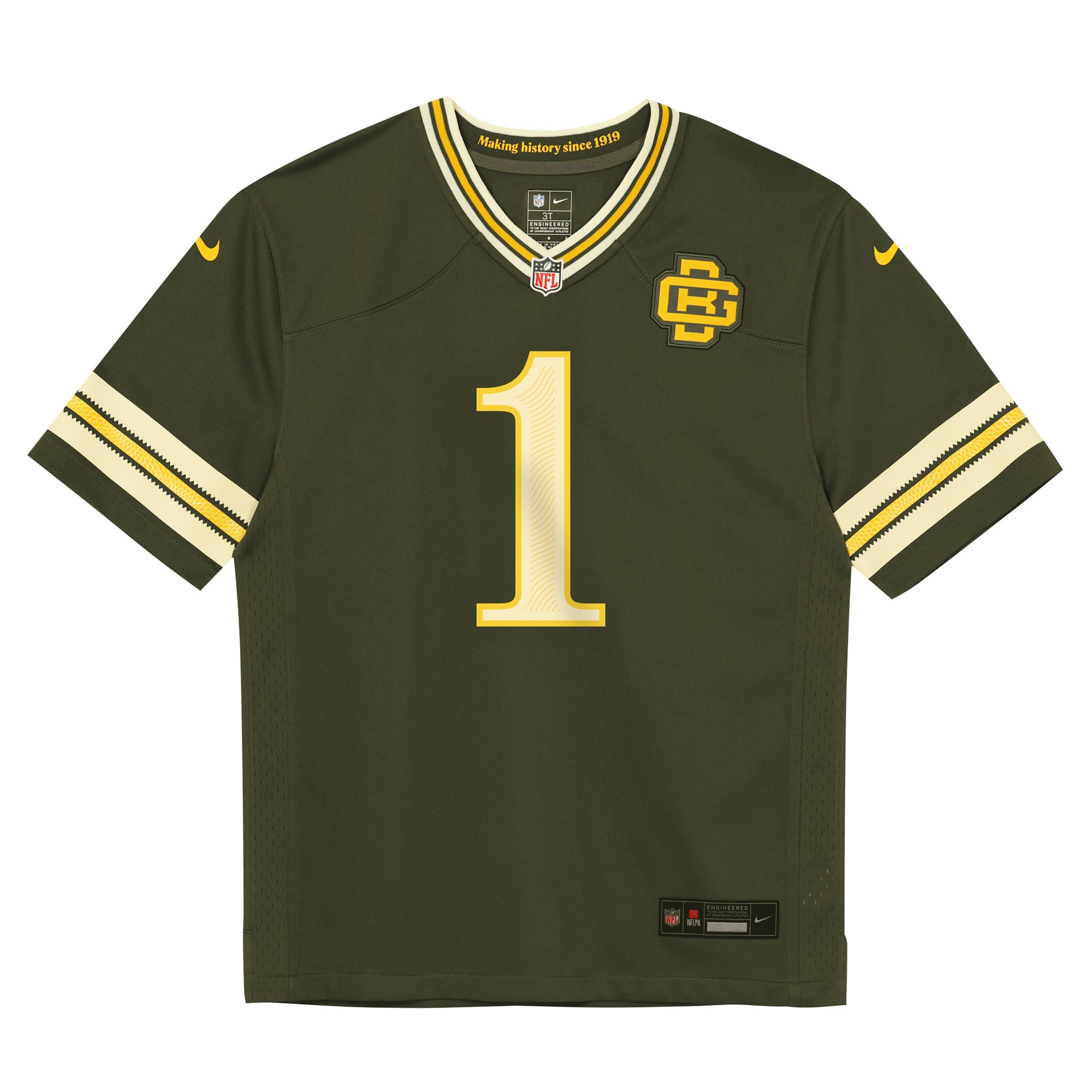 Preschool Nike Micah Parsons Green Bay Packers 2026 Rivalries Collection Game Jersey