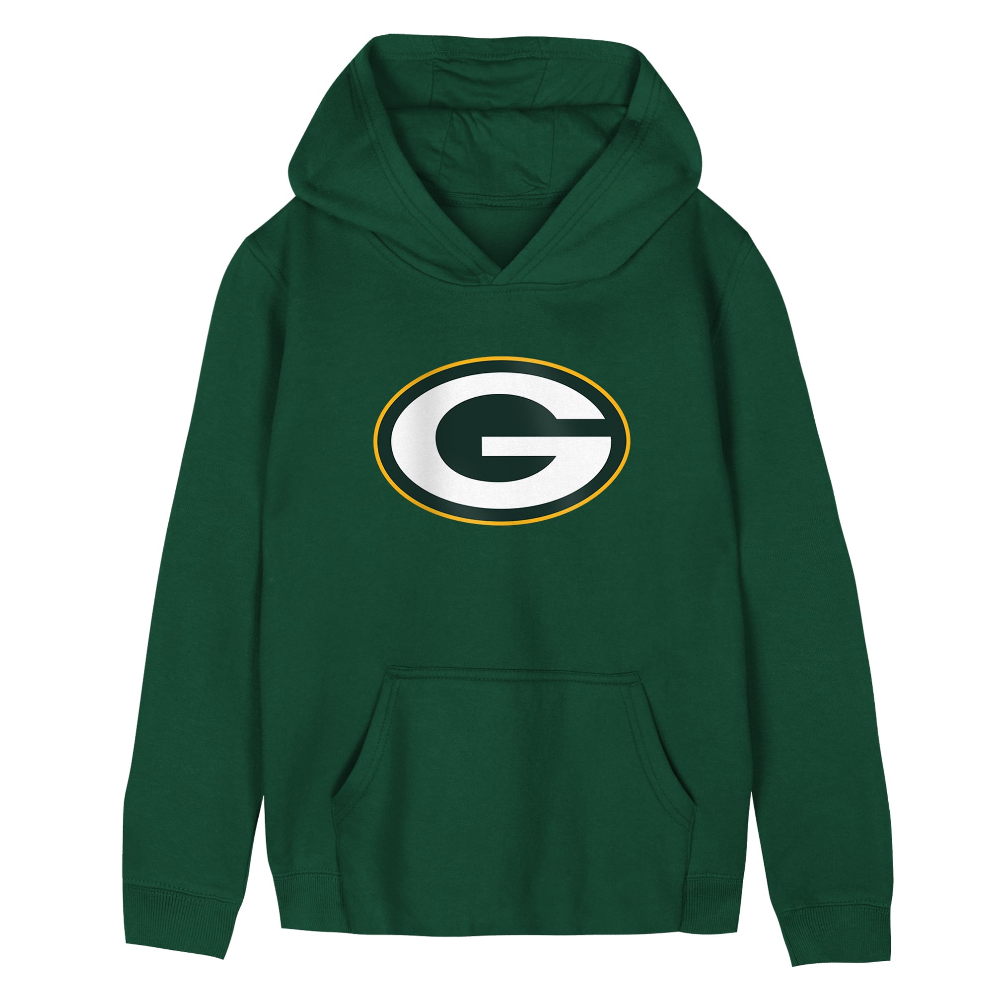 Preschool Outerstuff Green Bay Packers Primary Logo Fleece Hoodie