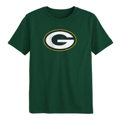  Green Bay Packers Outerstuff Preschool Primary Logo T-Shirt - Green
