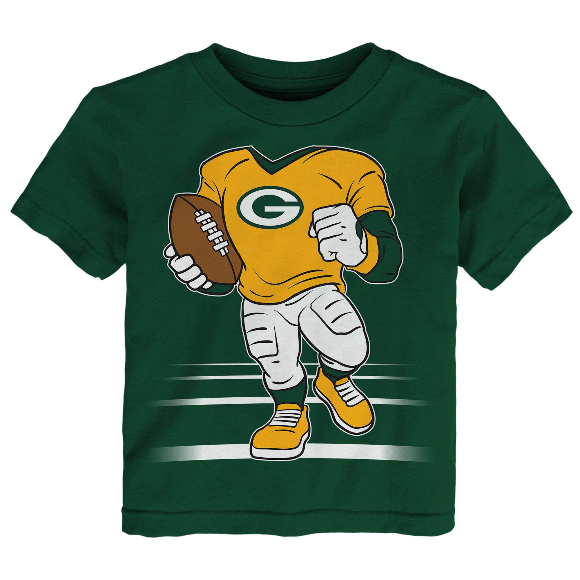 Toddler Outerstuff  Green Bay Packers Game Fit T-Shirt