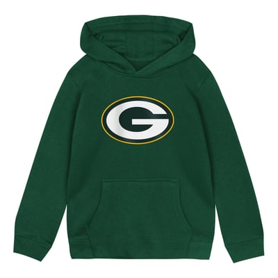  Green Bay Packers Outerstuff Toddler Primary Logo Fleece Hoodie - Green