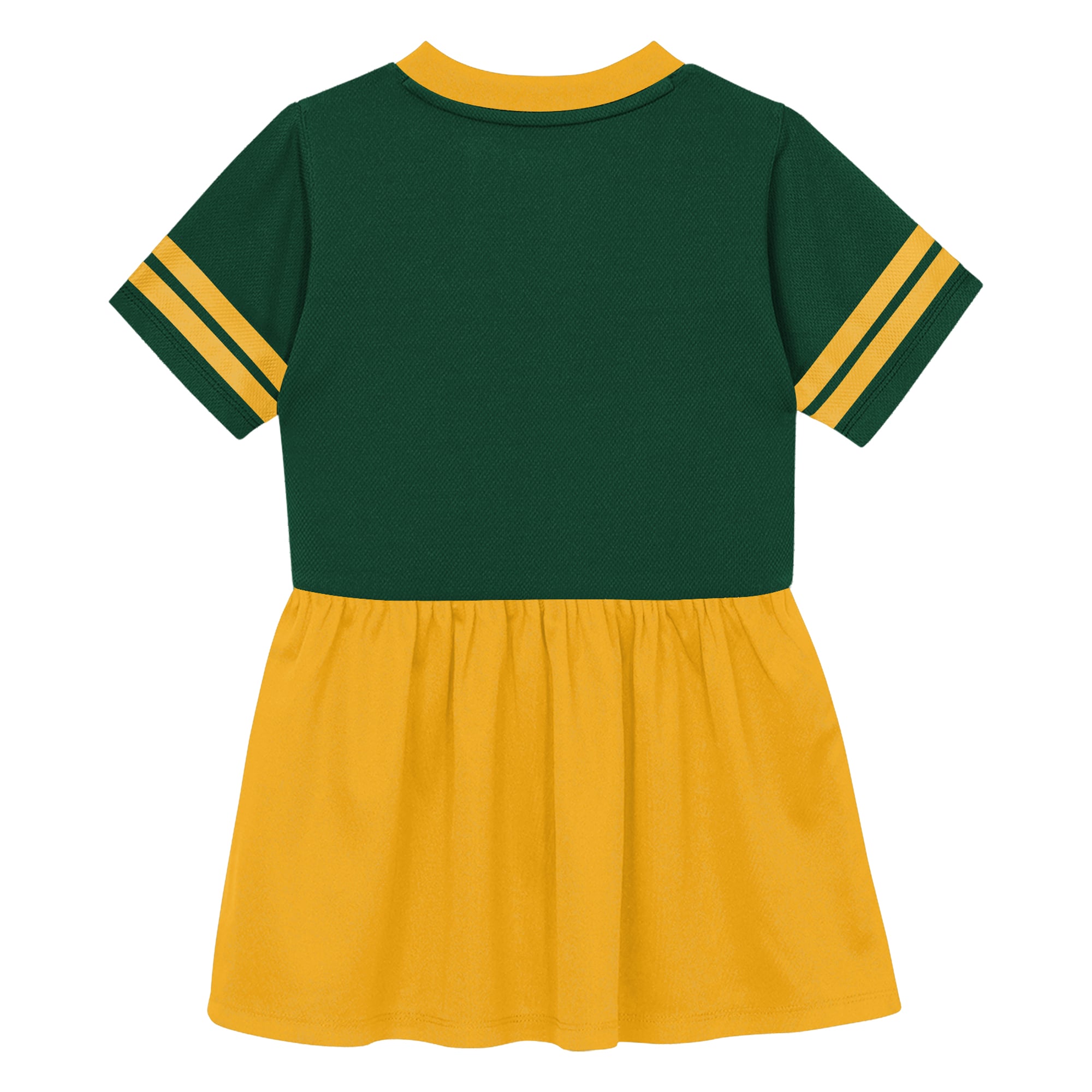 Toddler Outerstuff  Green Bay Packers Stadium Lights V-Neck Fashion Football Jersey Dress