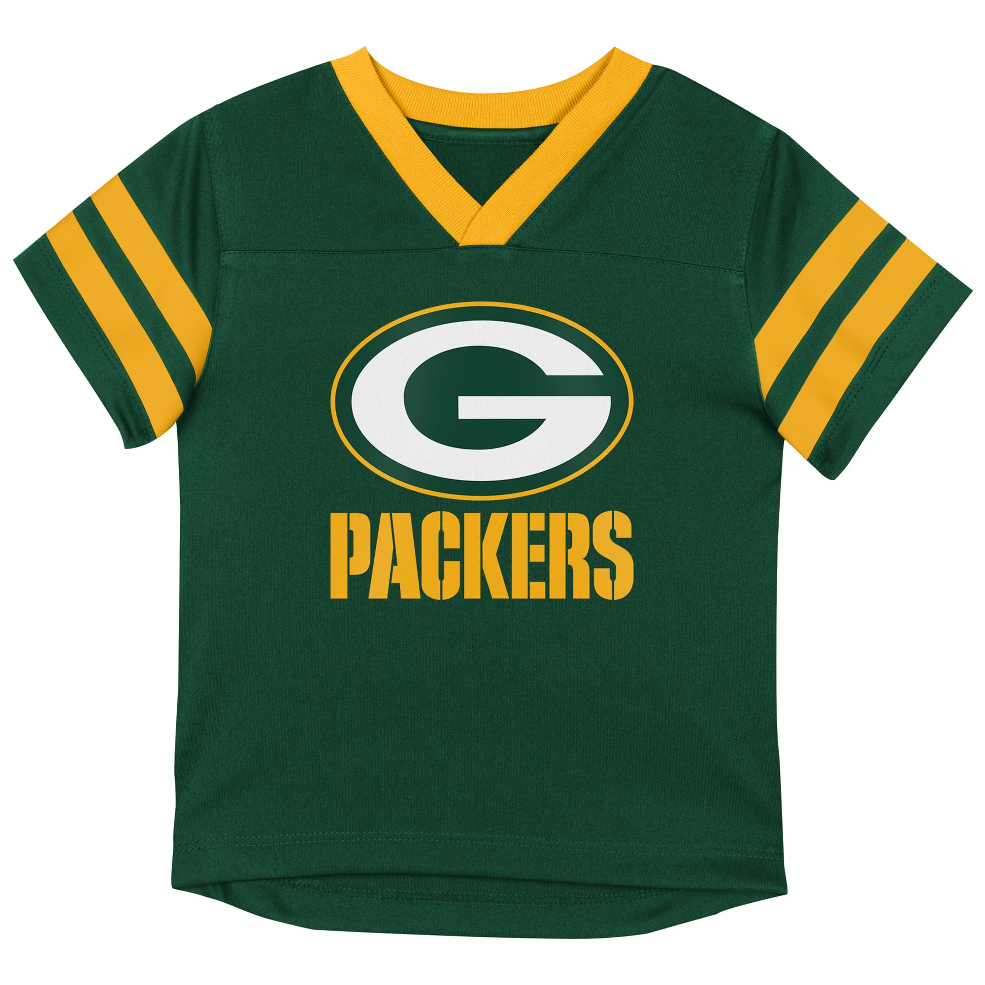 Toddler Outerstuff Green/Gold Green Bay Packers Red Zone Jersey Top & Pants Set