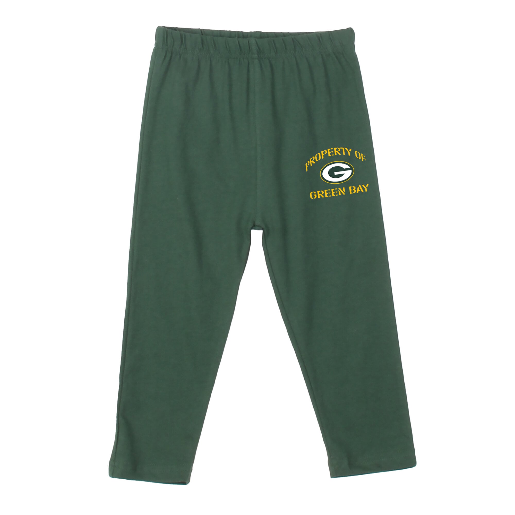Ensemble pour tout-petit Wes & Willy Green Bay Packers : haut à manches longues rayé capuche et pantalon