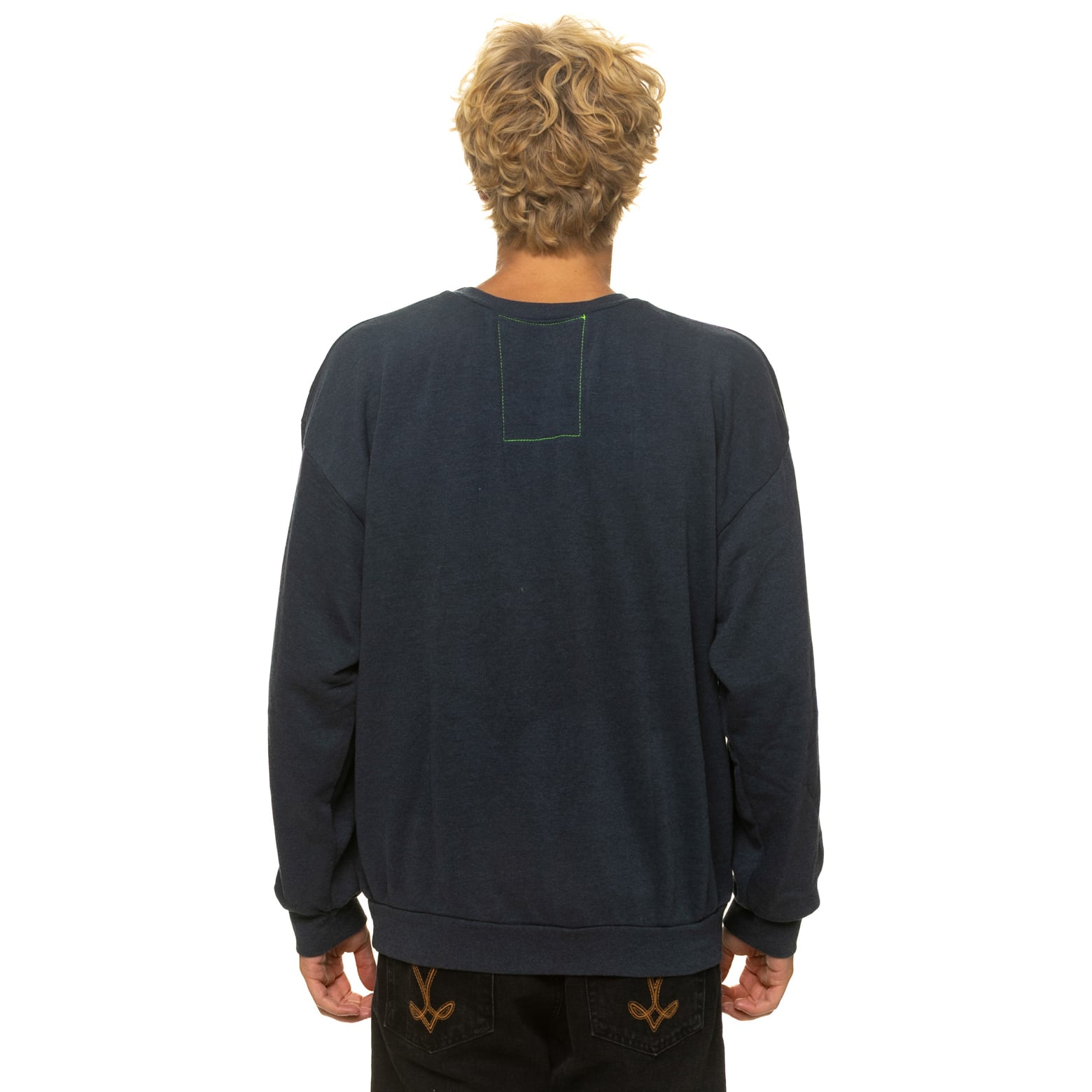 Sweat-shirt unisexe Aviator Nation gris anthracite Green Bay Packers, coupe décontractée, en mélange de trois matières.
