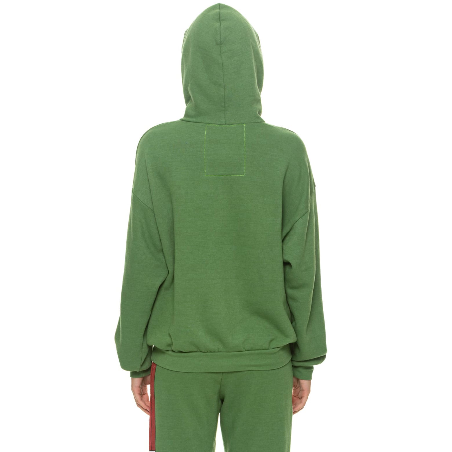 Sweat à capuche unisexe Aviator Nation vert Green Bay Packers, coupe décontractée, en mélange de trois matières.