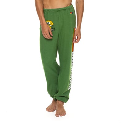 Green Bay Packers Aviator Nation Unisex Tri-Blend Sweatpants - Green