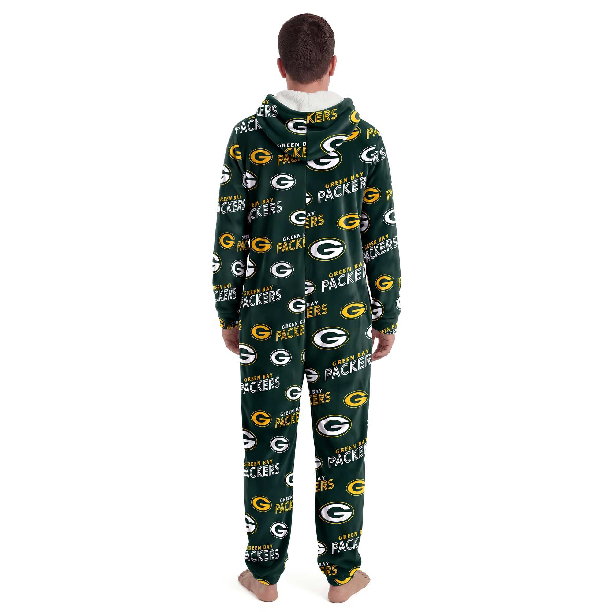 Unisex Concepts Sport Hunter Green Bay Packers Sidekick Union Suit