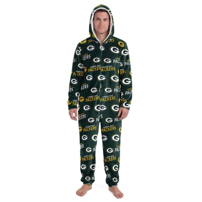 Green Bay Packers Concepts Sport Unisex Sidekick Union Suit - Hunter Green
