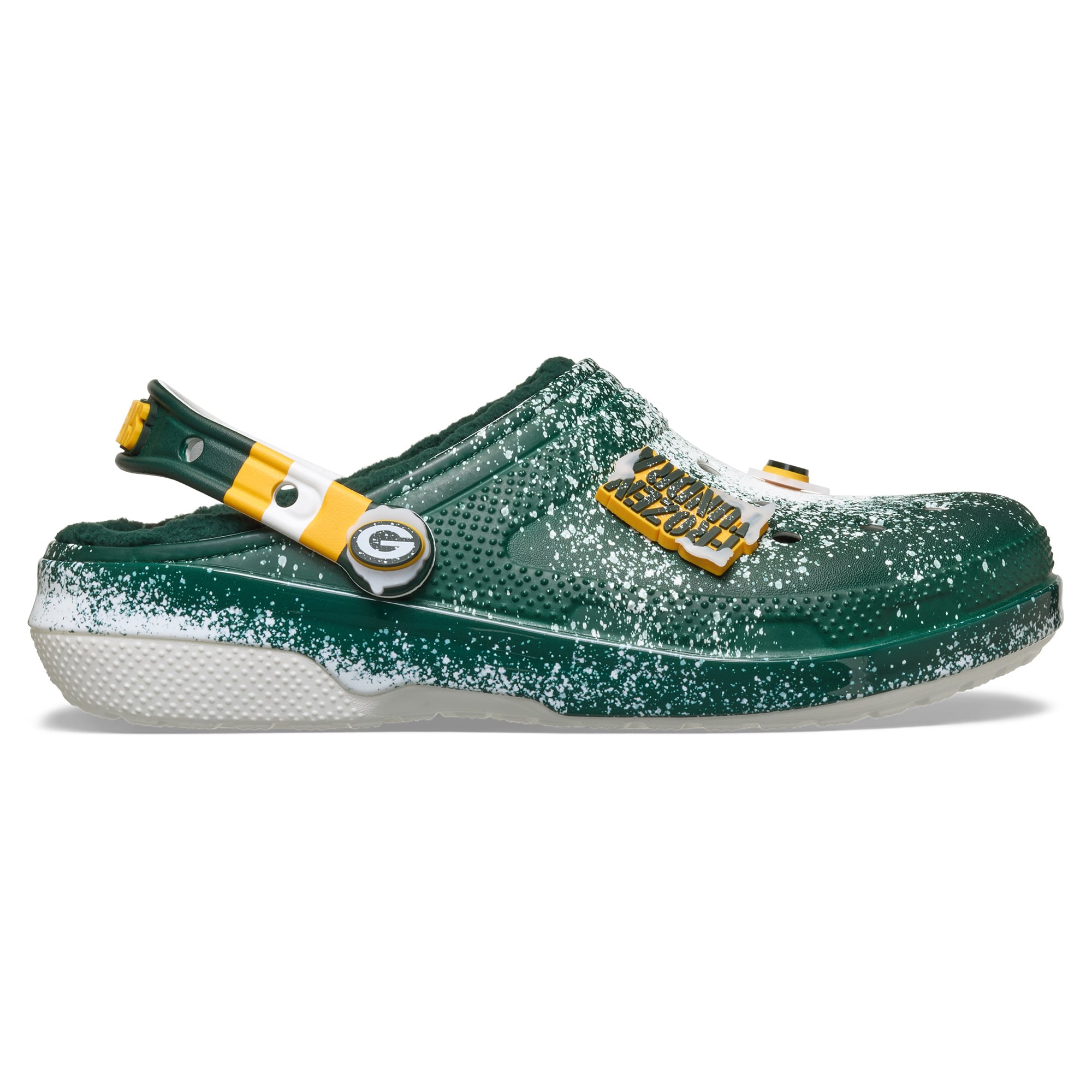 Sabots Crocs Green Bay Packers Classic doublés, unisexes