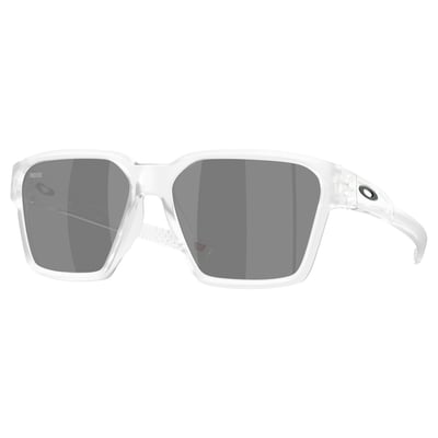 Green Bay Packers Oakley Unisex Briza Matte Clear Sunglasses with Prizm Black Polarized Lenses