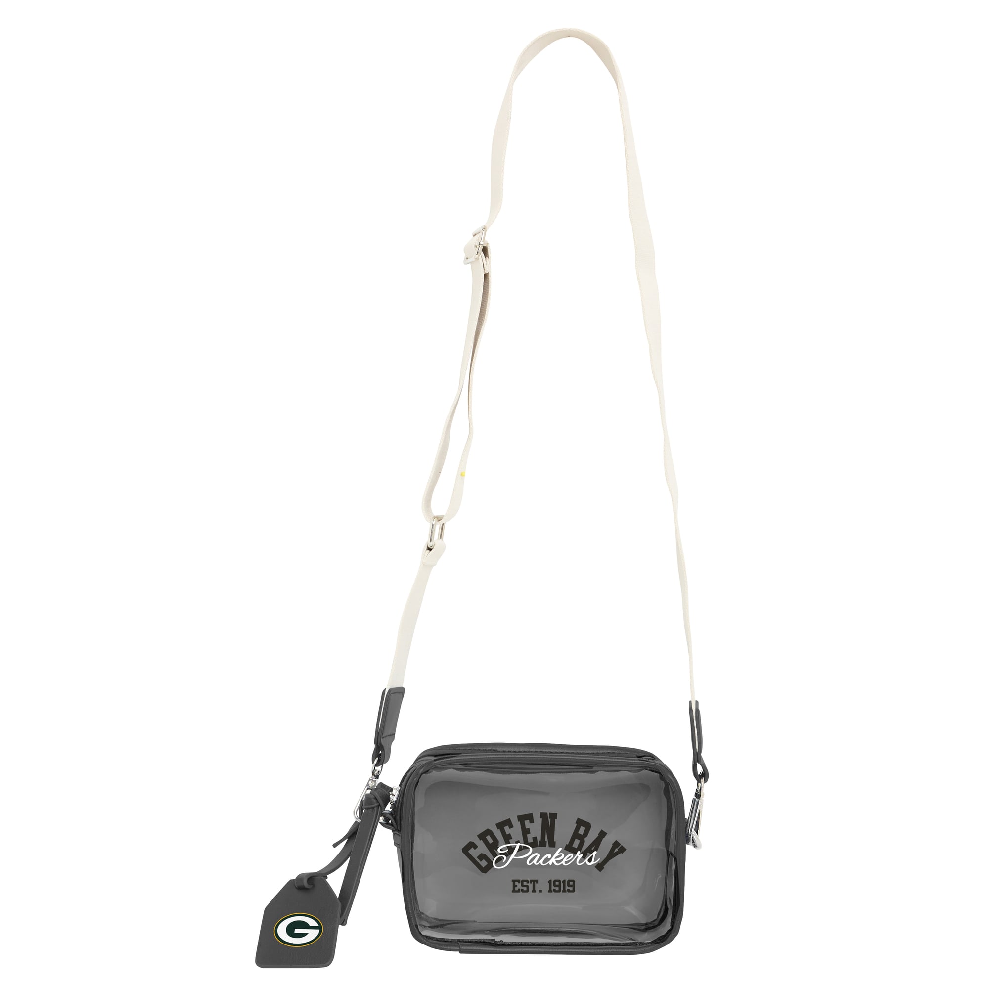 Sac bandoulière transparent Green Bay Packers de WEAR by Erin Andrews