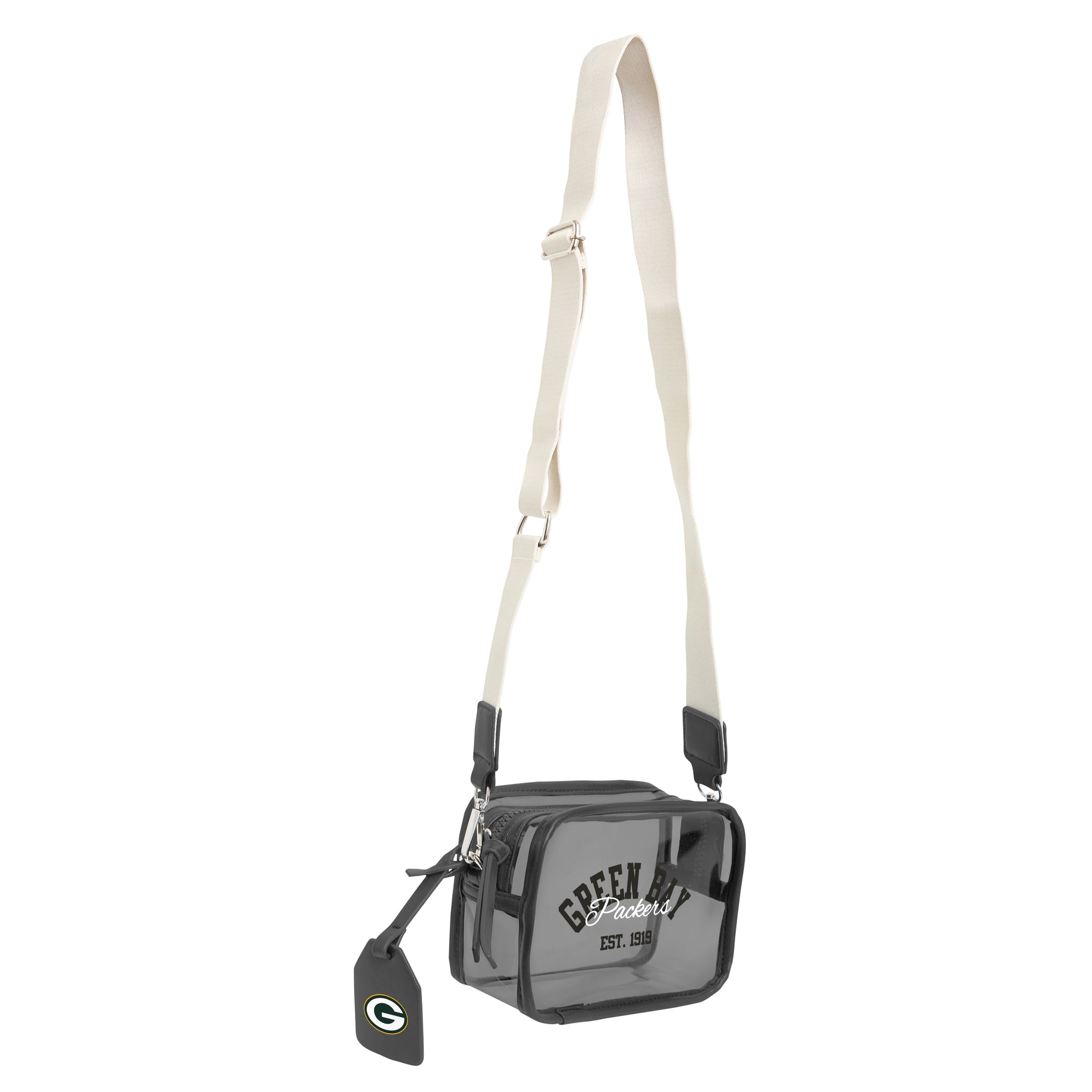 Sac bandoulière transparent Green Bay Packers de WEAR by Erin Andrews