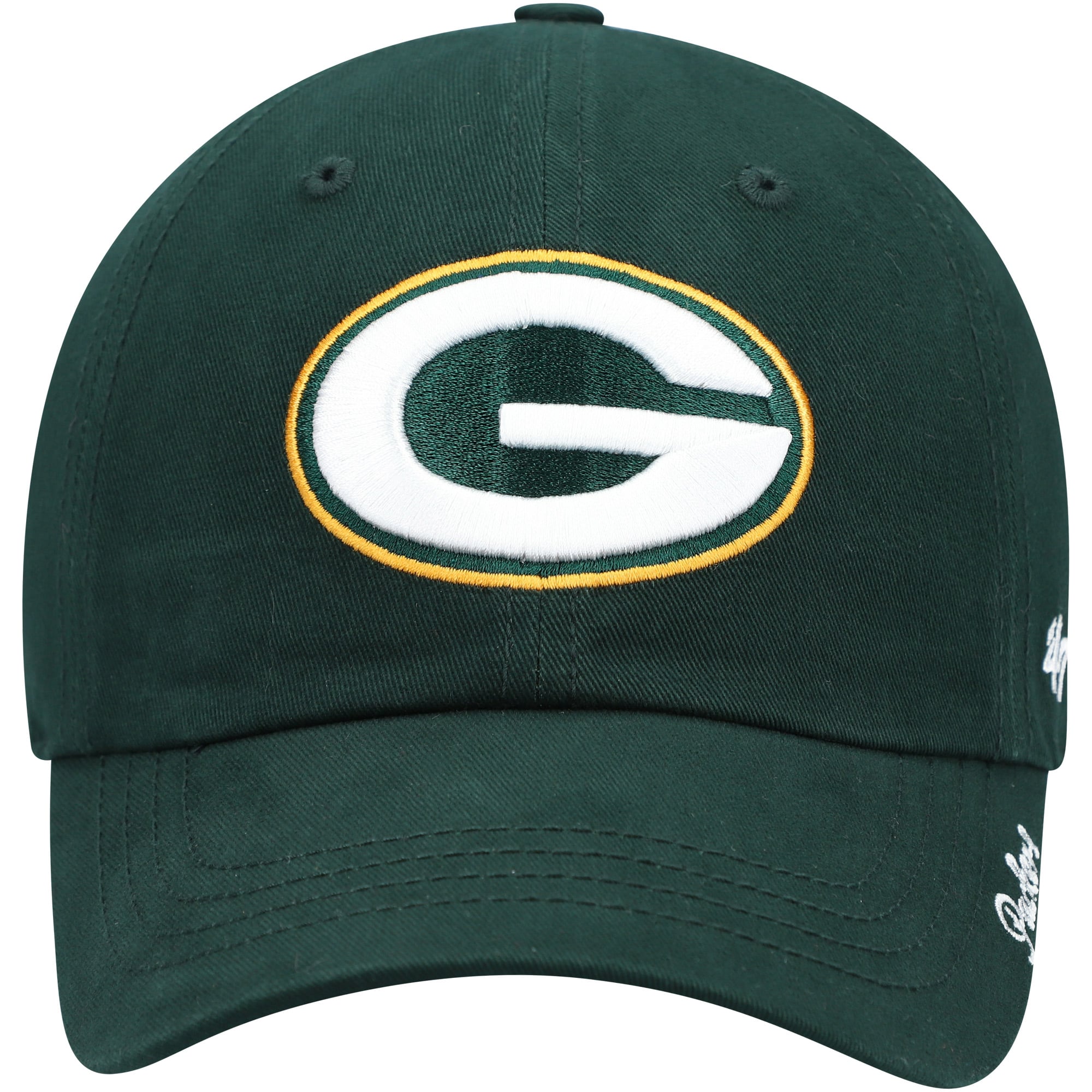 Women's '47 Green Green Bay Packers Miata Clean Up Adjustable Hat