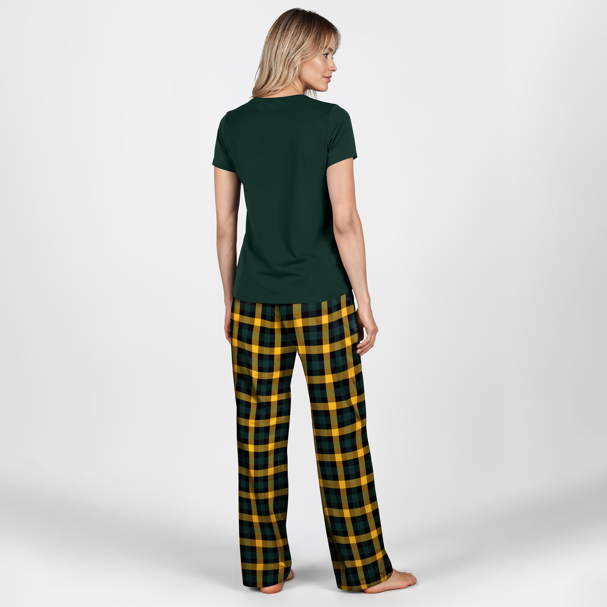 Women's Concepts Sport Green Bay Packers Highland Sleep Set