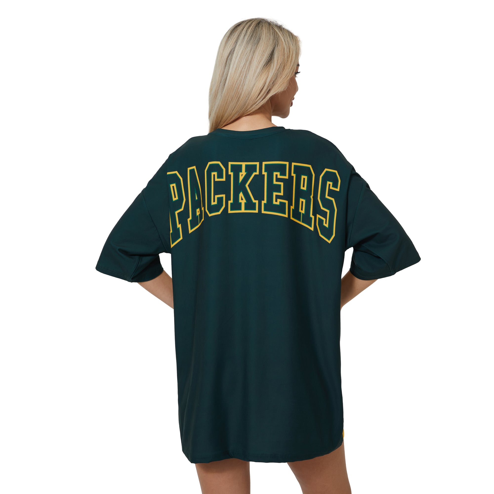 Women's Concepts Sport Green Bay Packers Mosaic Knit Nightdress