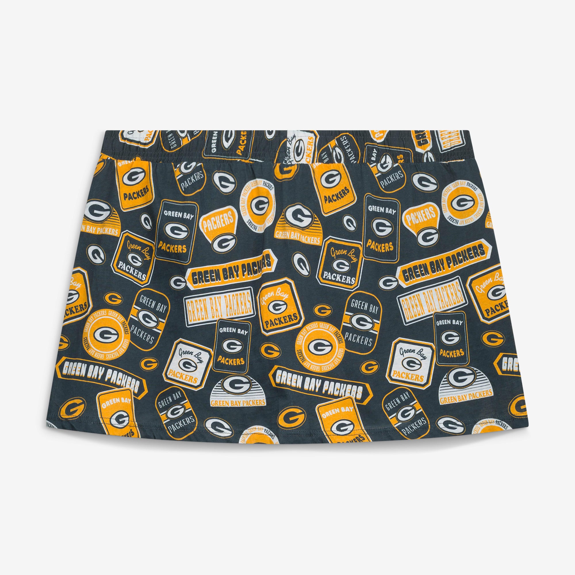 Women's Concepts Sport Green Bay Packers Plus Grady Allover Print Sleep Skort