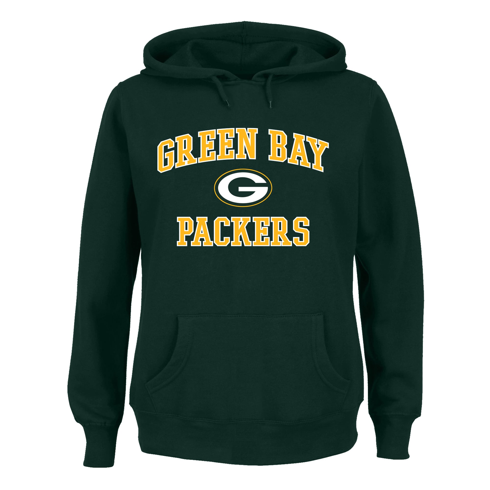 Sweat à capuche Fanatics Green Bay Packers grande taille pour femme, motif cœur et âme