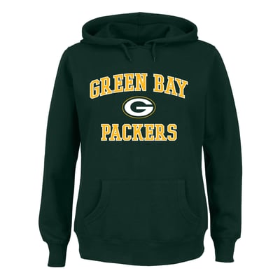 Green Bay Packers Fanatics Women's Plus Size Heart & Soul Hoodie - Green