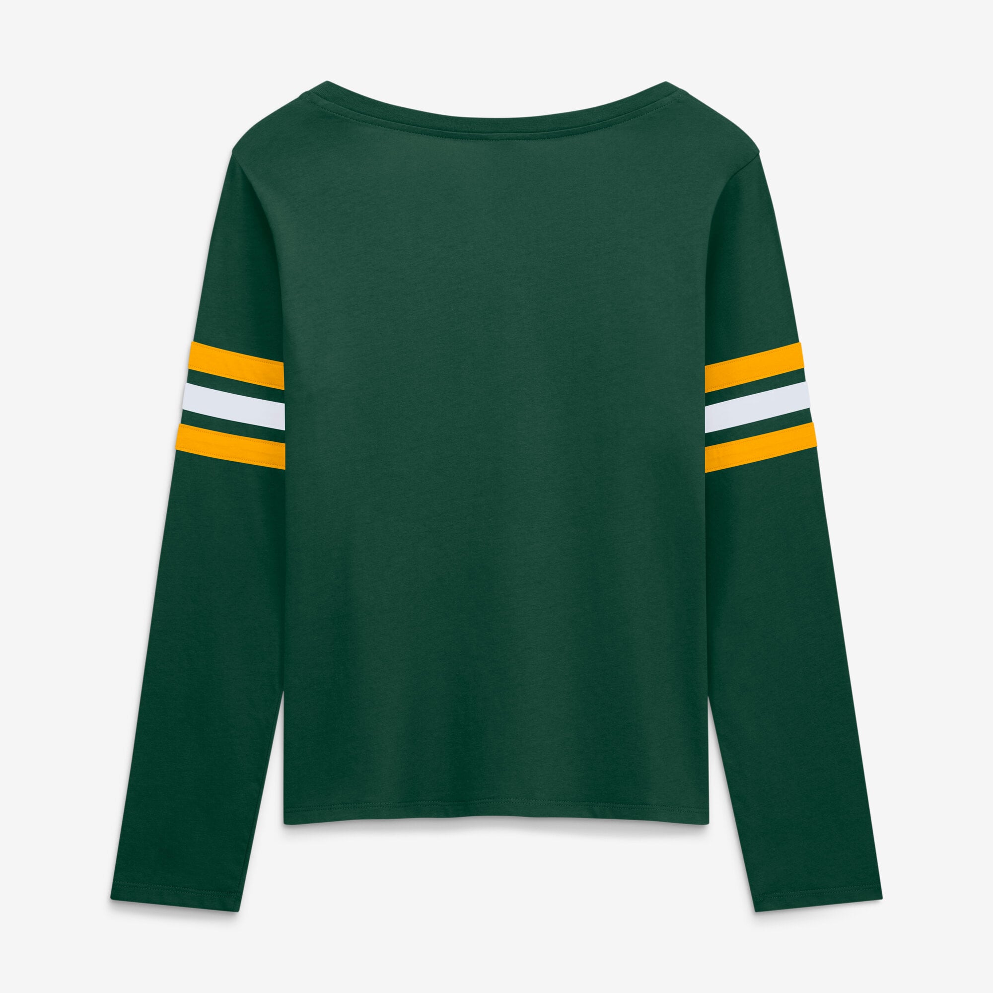 Women's Fanatics  Green Bay Packers Team First Coverage Scheme Lace-Up Long Sleeve T-Shirt