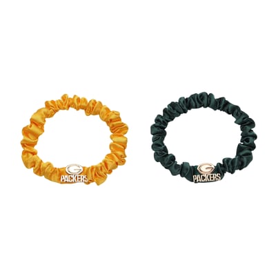  Green Bay Packers LUV AJ Women's Mini Silk Scrunchie Set