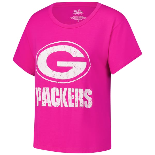 Pink Packer Pink Packers Logo Custom Green Bay Packers Infant Fine Jersey Bodysuit