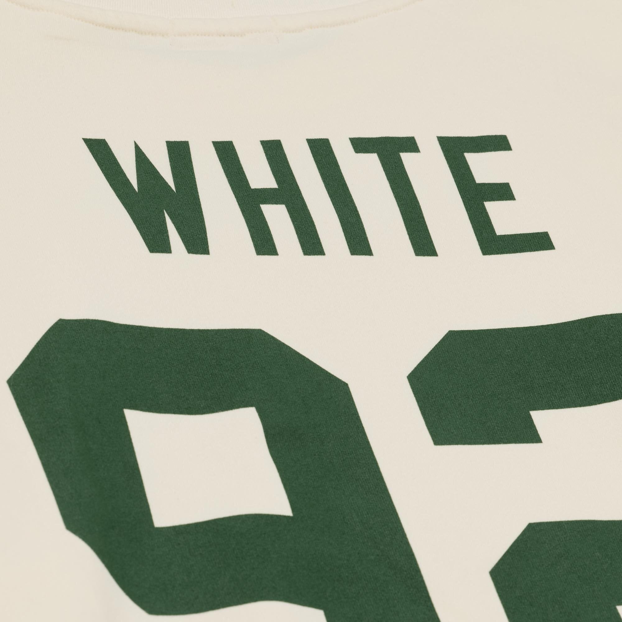 Sweat-shirt Mitchell & Ness Reggie blanc crème pour femme, avec nom et numéro des Green Bay Packers