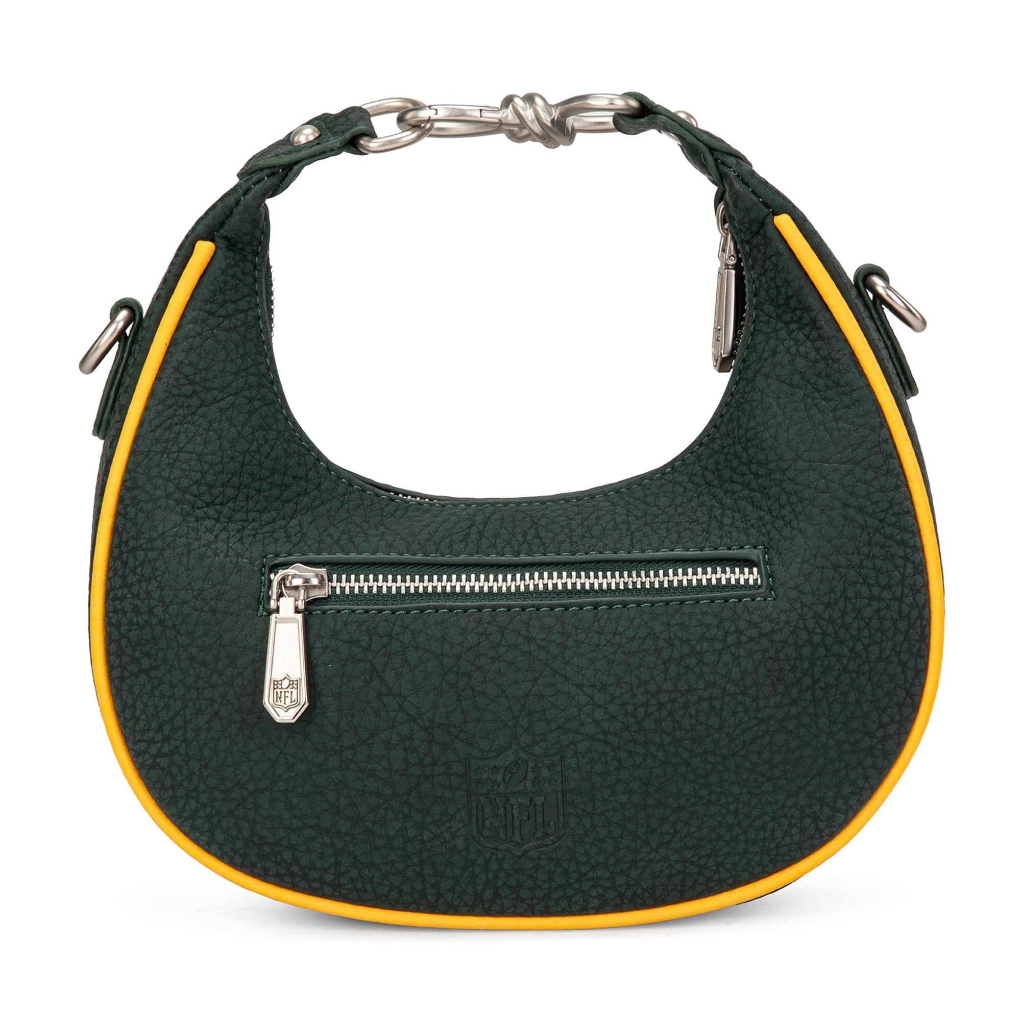Sac à bandoulière croissant Montana West Green Bay Packers pour femmes