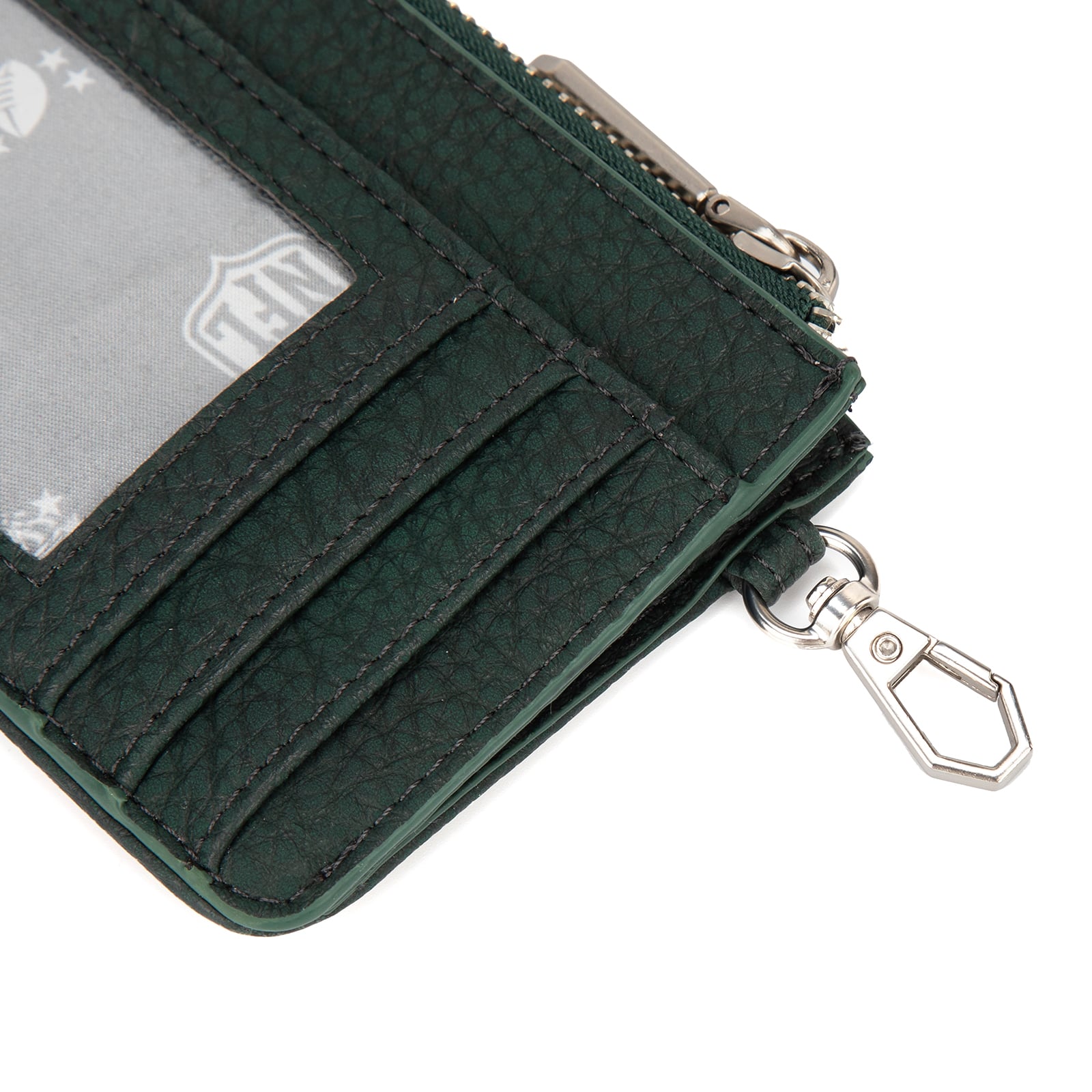 Portefeuille et bracelet porte-clés football Montana West Green Bay Packers pour femmes