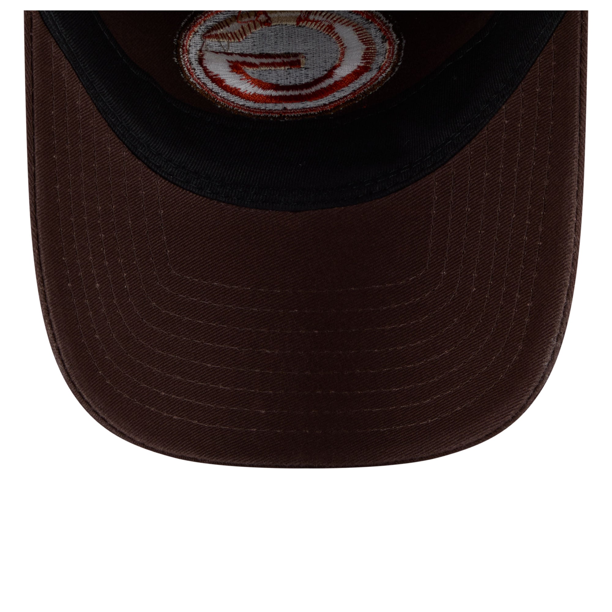 Women's New Era Brown Green Bay Packers Pumpkin Spice 9TWENTY Adjustable Hat