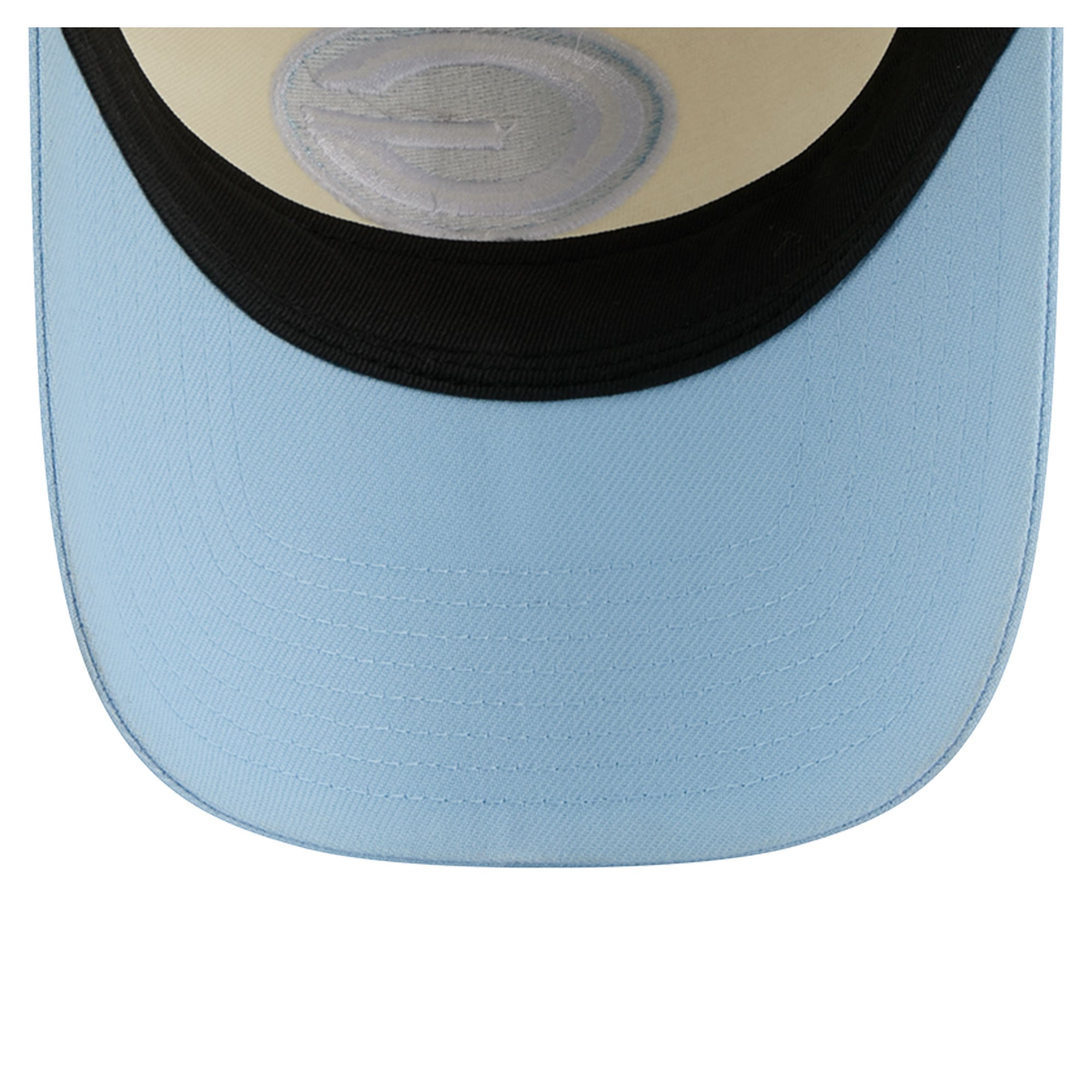 Casquette ajustable New Era 9TWENTY pour femme, couleur crème/bleu côtier