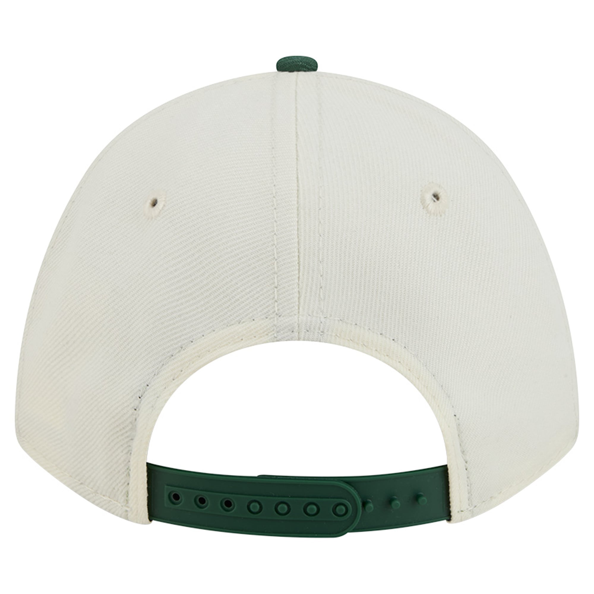Women's New Era Cream/Green Green Bay Packers Tonal A-Frame 9FORTY Adjustable Hat