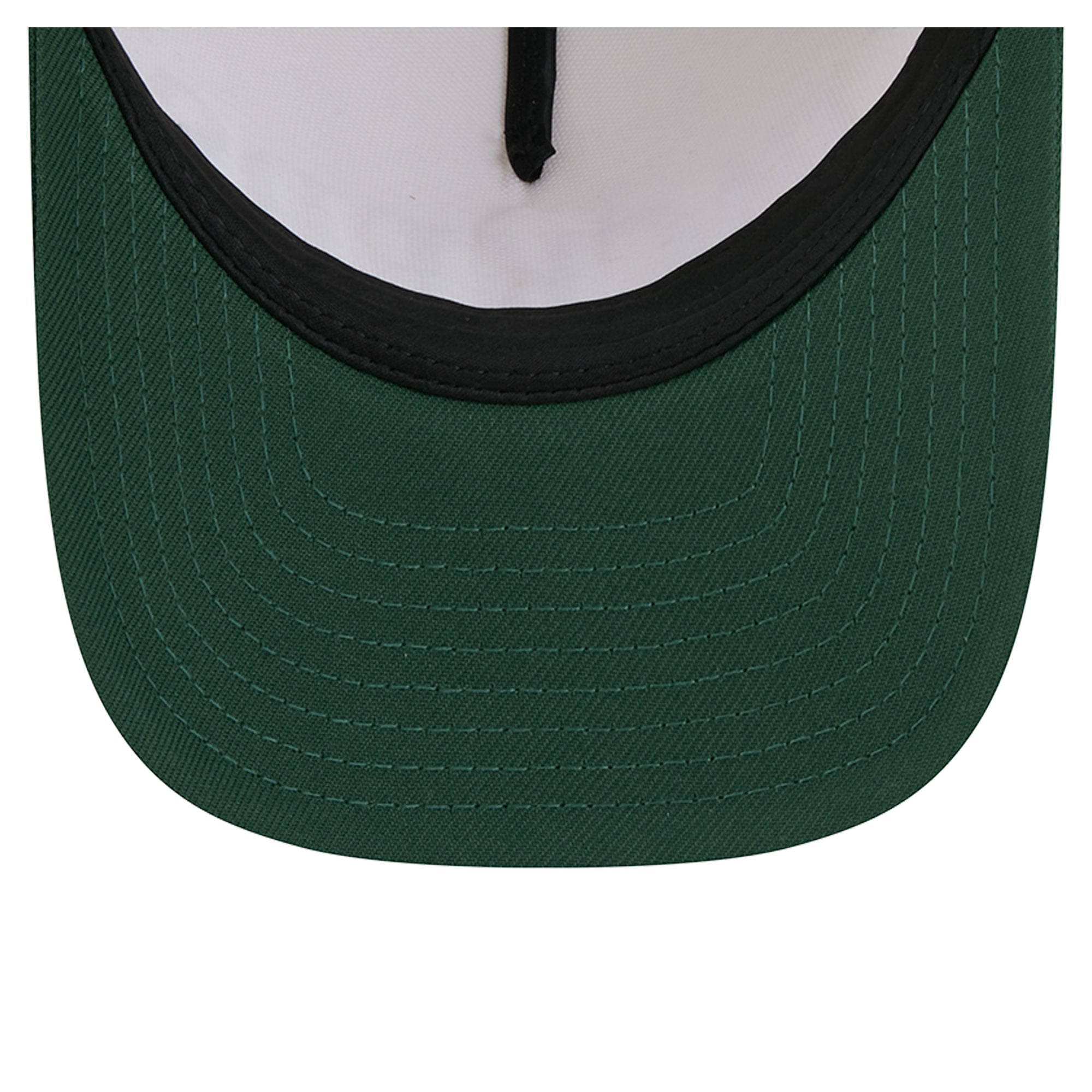 Women's New Era Cream/Green Green Bay Packers Tonal A-Frame 9FORTY Adjustable Hat