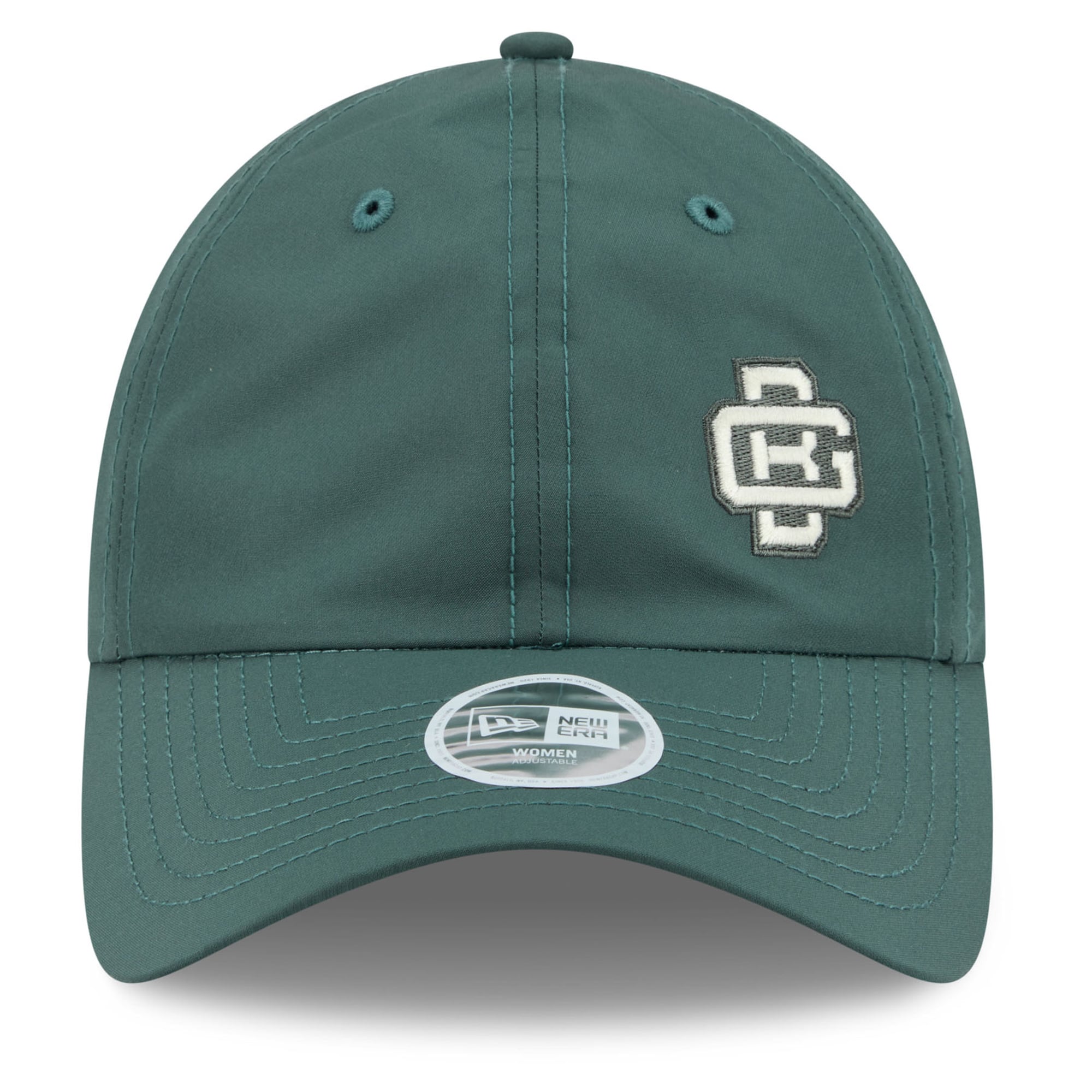 Women's New Era Green Green Bay Packers 2026 Rivalries Collection Pony Tail Adjustable Hat