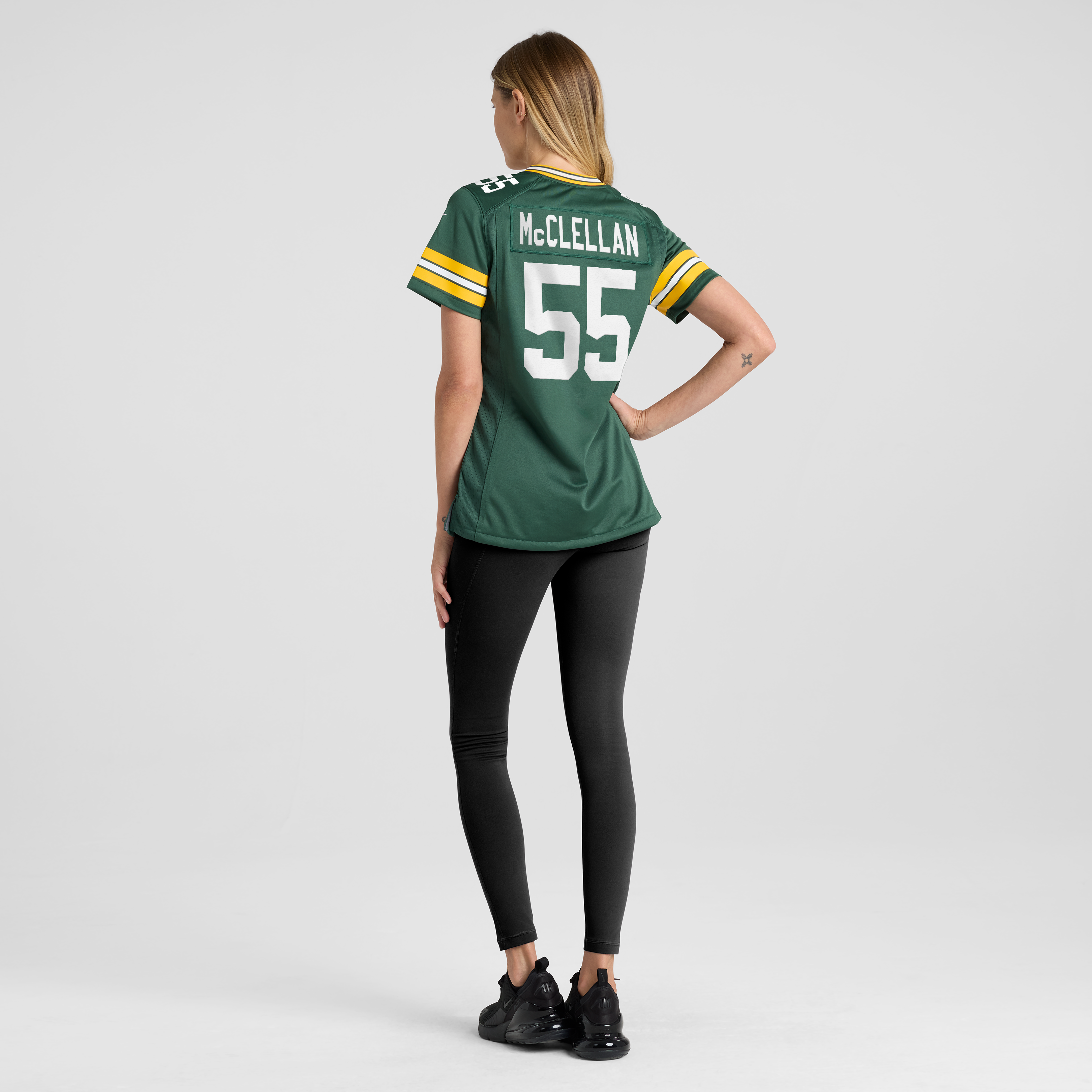 Women's Nike Chris McClellan Green Bay Packers Team Game Jersey