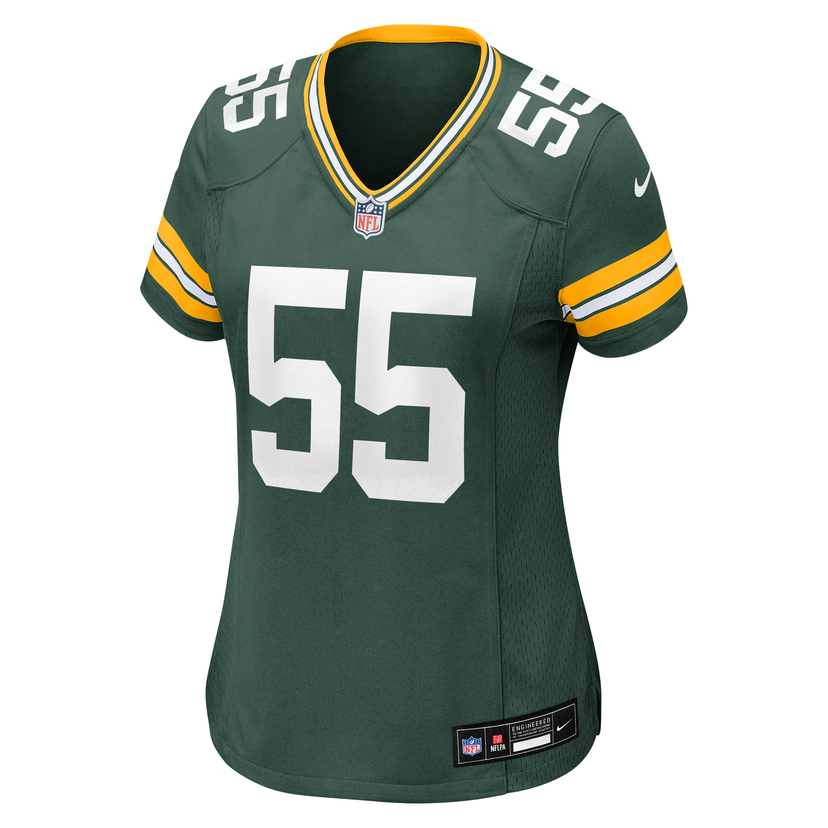 Women's Nike Chris McClellan Green Bay Packers Team Game Jersey