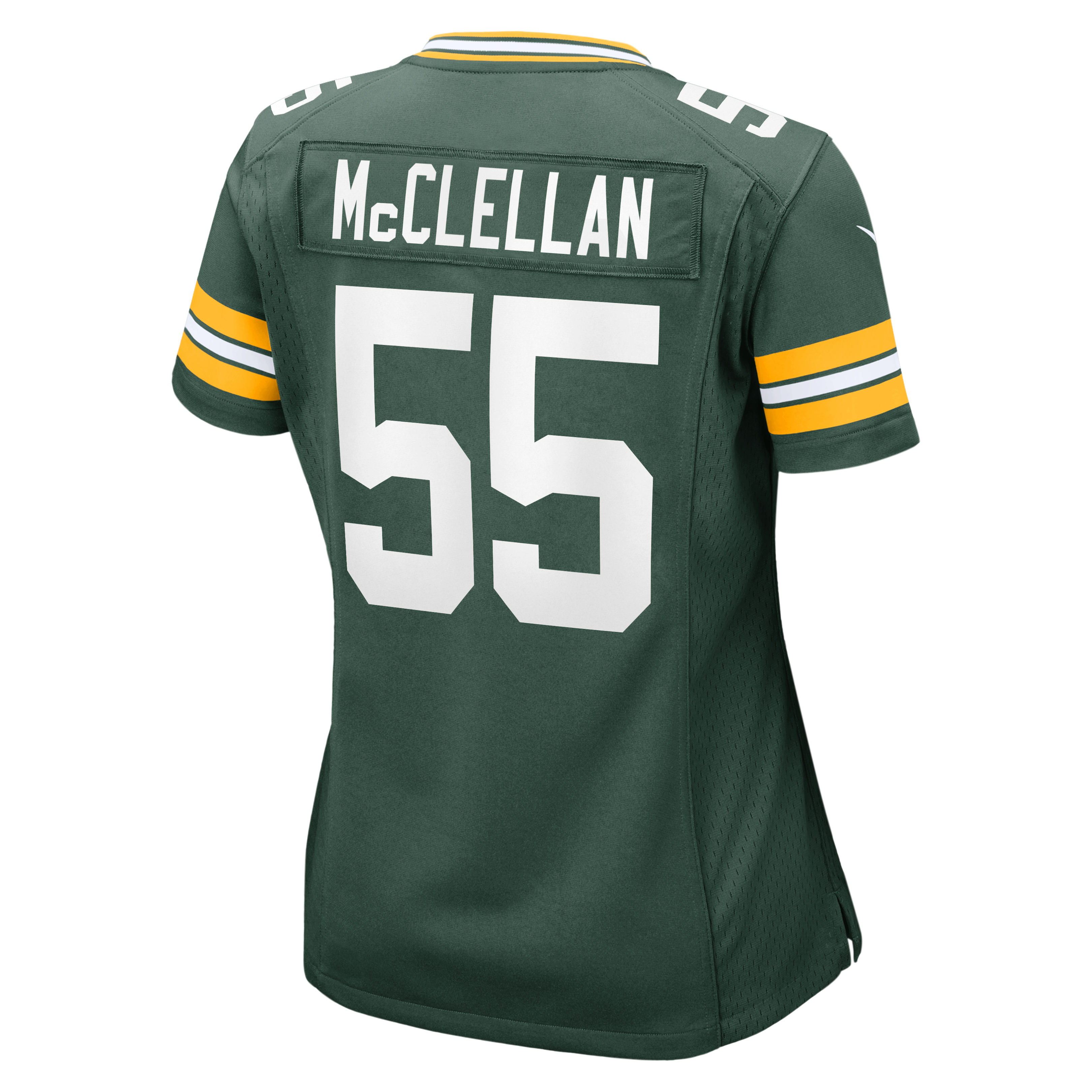 Women's Nike Chris McClellan Green Bay Packers Team Game Jersey