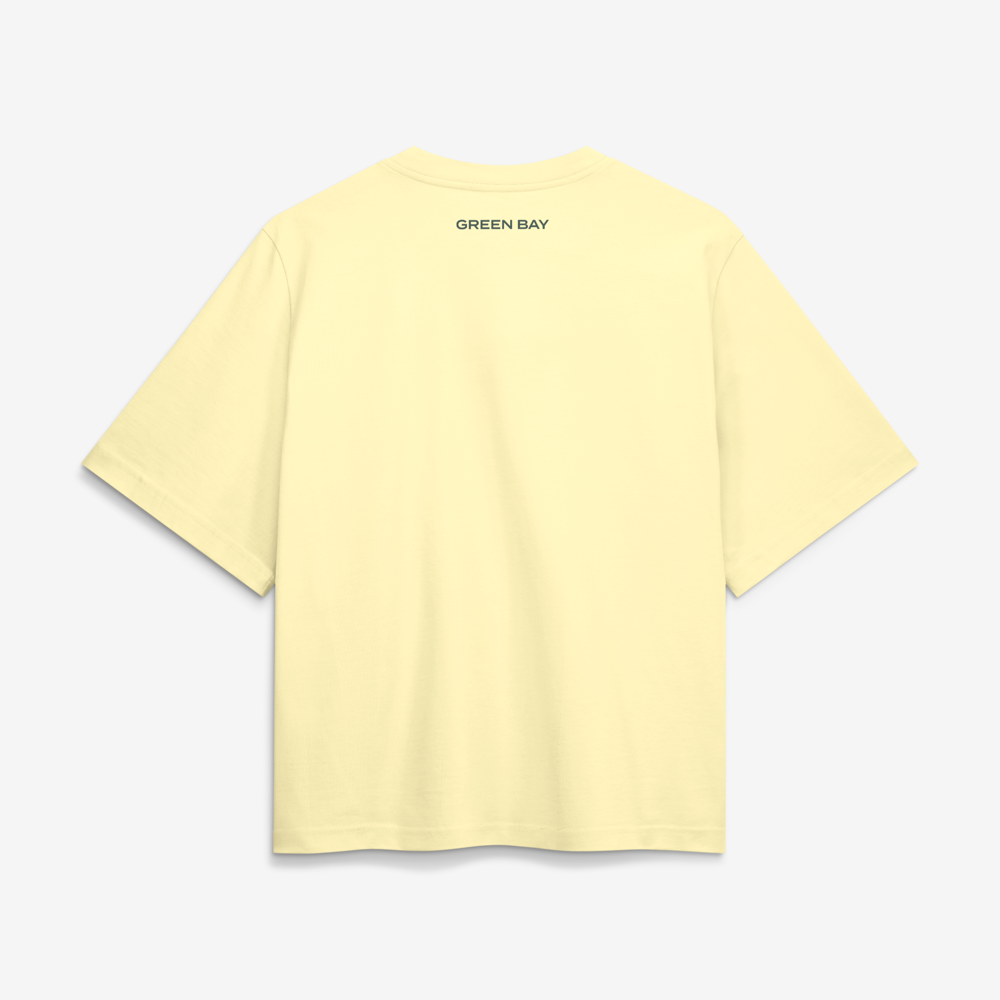 Women's Nike  Cream Green Bay Packers 2026 Rivalries Collection Boxy T-Shirt