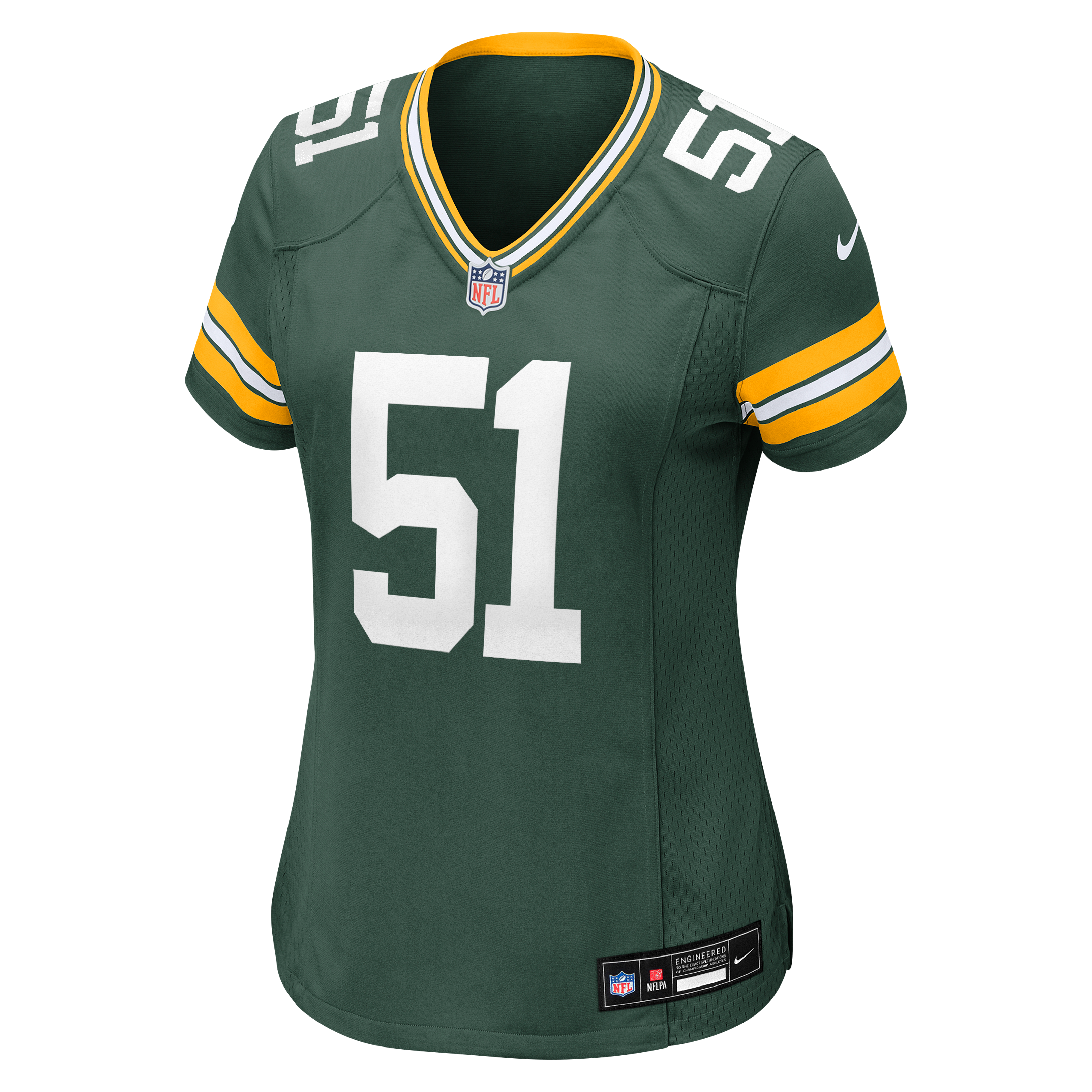 Women's Nike Dani Dennis-Sutton Green Bay Packers Team Game Jersey