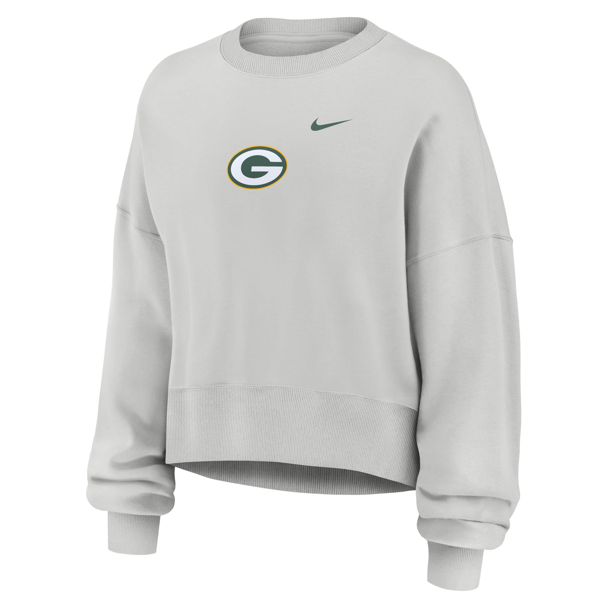 Women's Nike Green Bay Packers Oversized Phoenix Fleece Sweatshirt