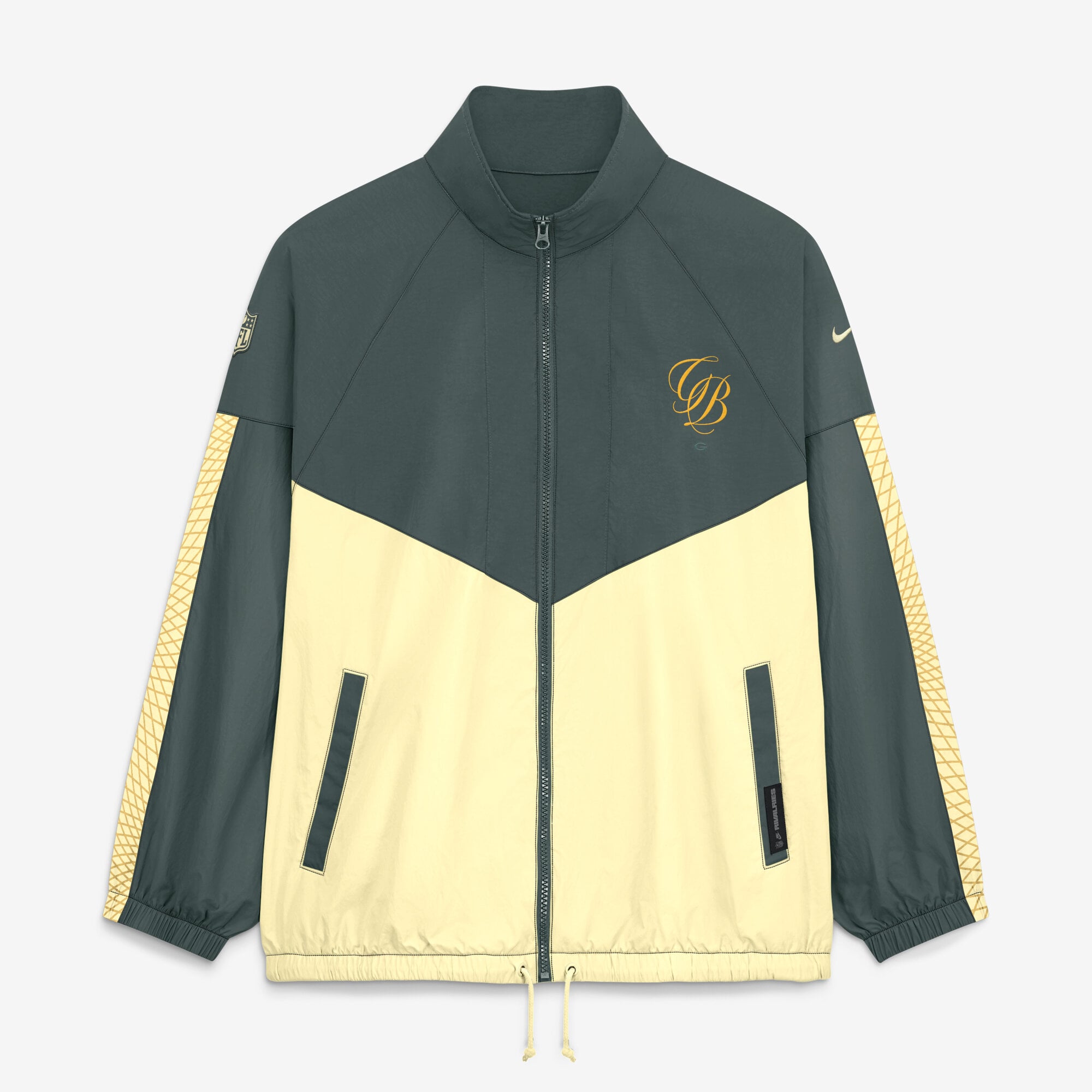 Veste zippée oversize Nike Green Bay Packers 2026 Rivalries Collection pour femme