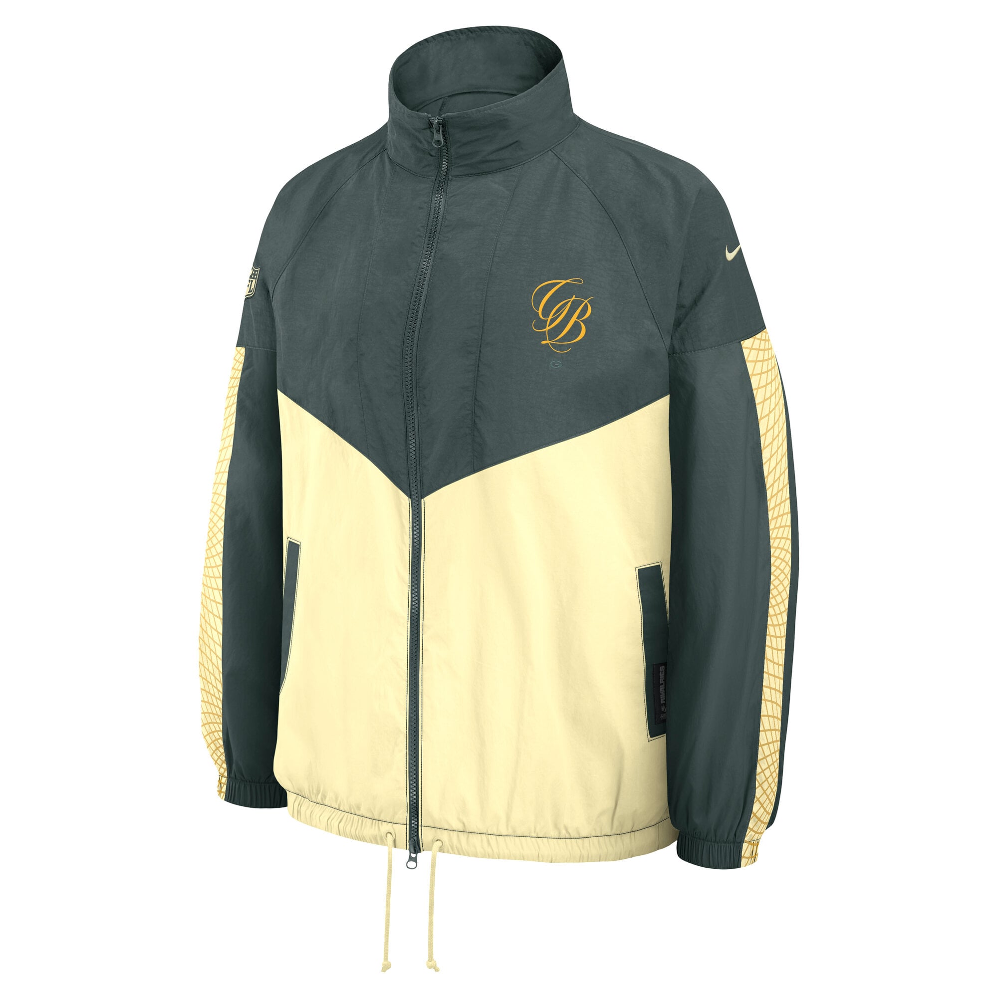 Veste zippée oversize Nike Green Bay Packers 2026 Rivalries Collection pour femme