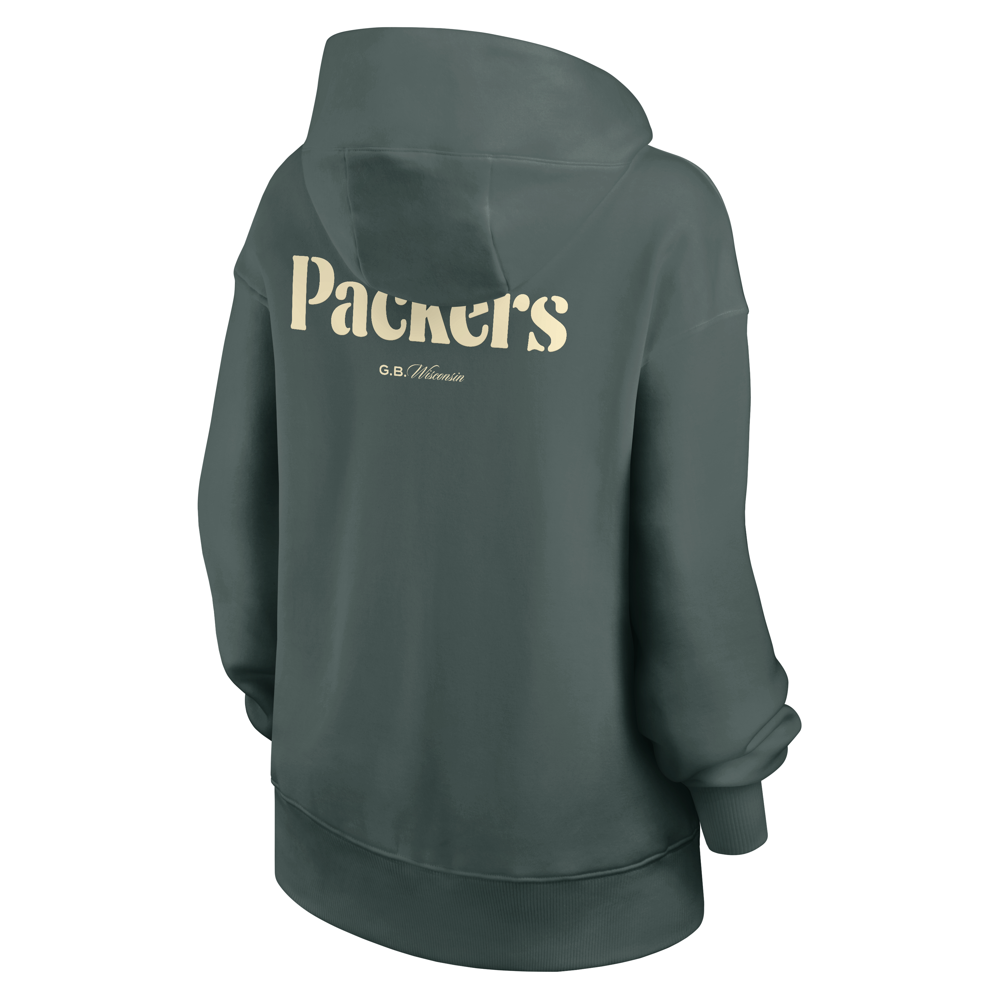 Women's Nike Green Bay Packers 2026 Rivalries Collection Oversized Pullover Hoodie