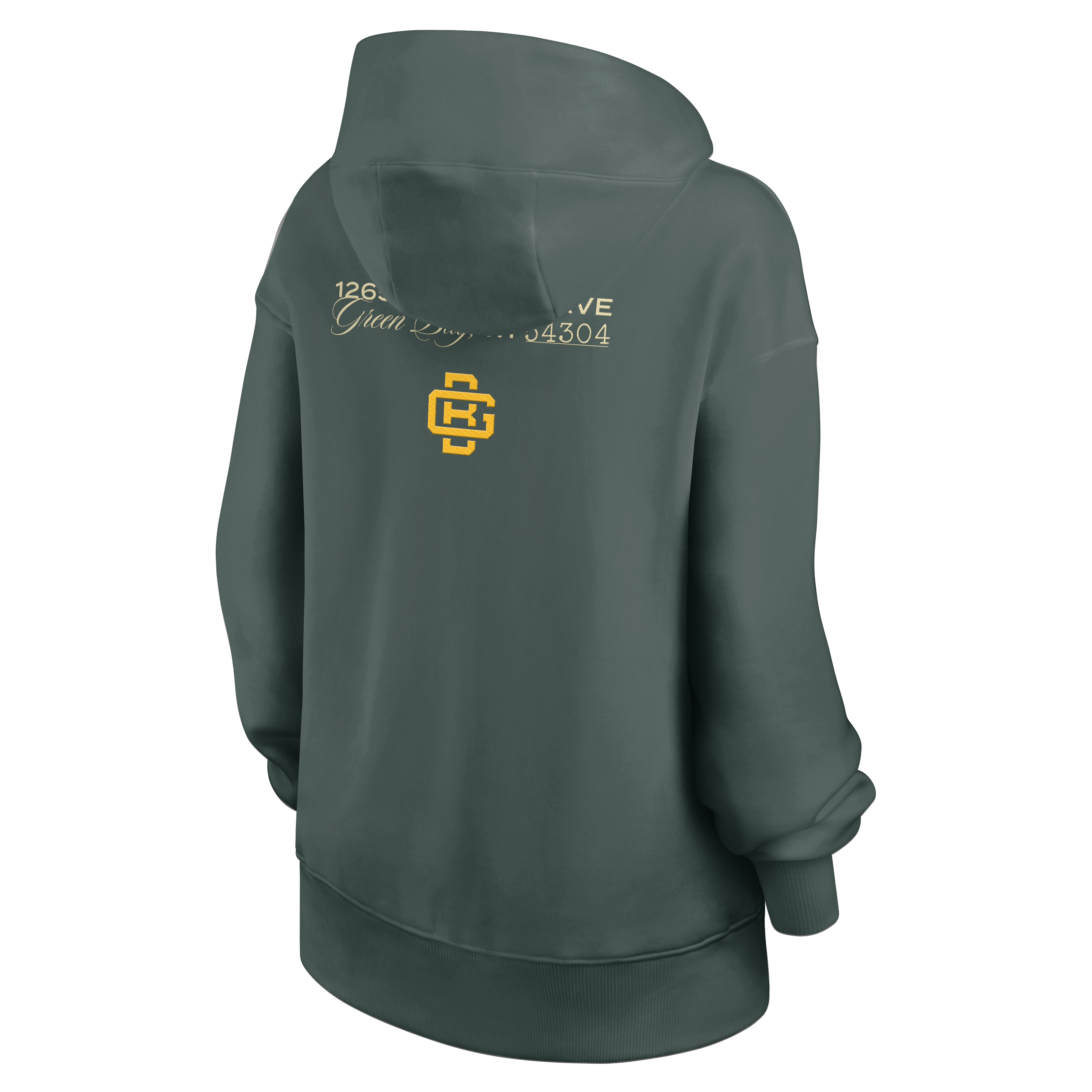 Sweat à capuche oversize Nike Green Bay Packers Collection 2026 Rivalries pour femme