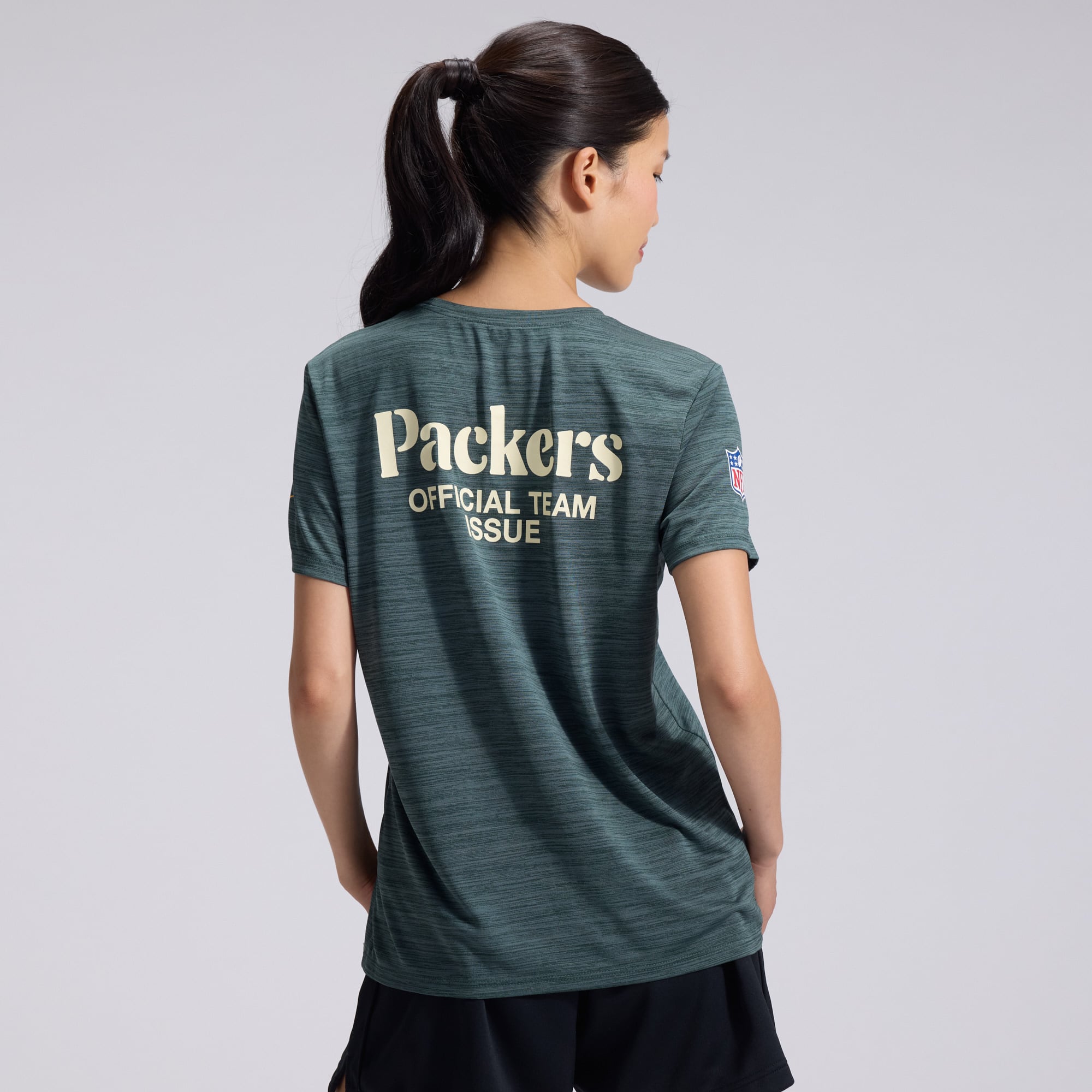 Women's Nike  Green Bay Packers 2026 Rivalries Collection Sideline Velocity Dri-FIT T-Shirt