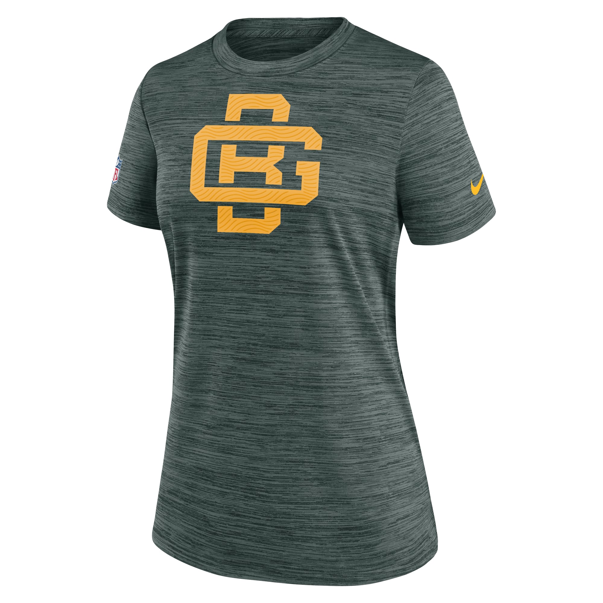 Women's Nike  Green Bay Packers 2026 Rivalries Collection Sideline Velocity Dri-FIT T-Shirt