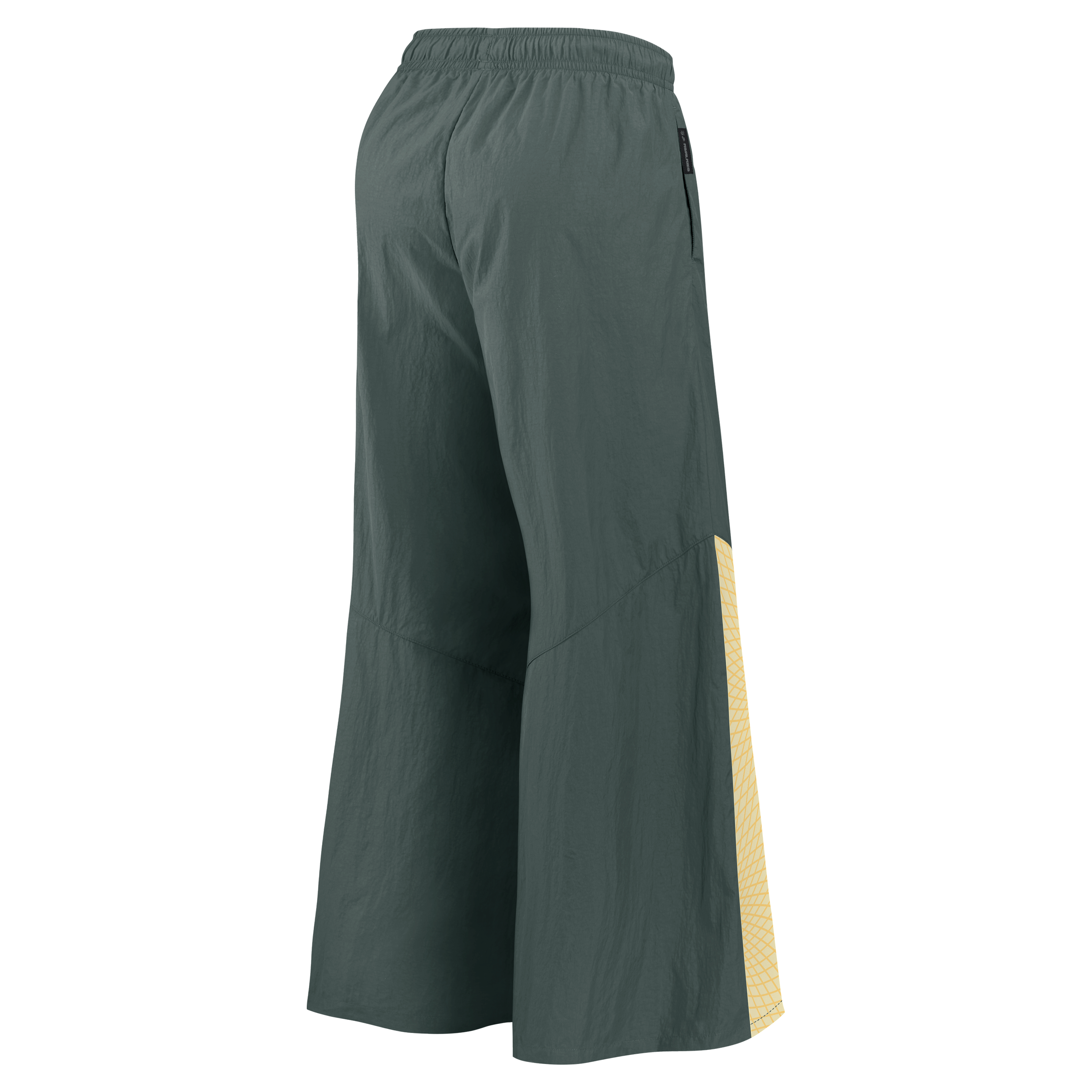 Pantalon tissé à jambes larges Nike Green Bay Packers Collection 2026 Rivalries pour femme